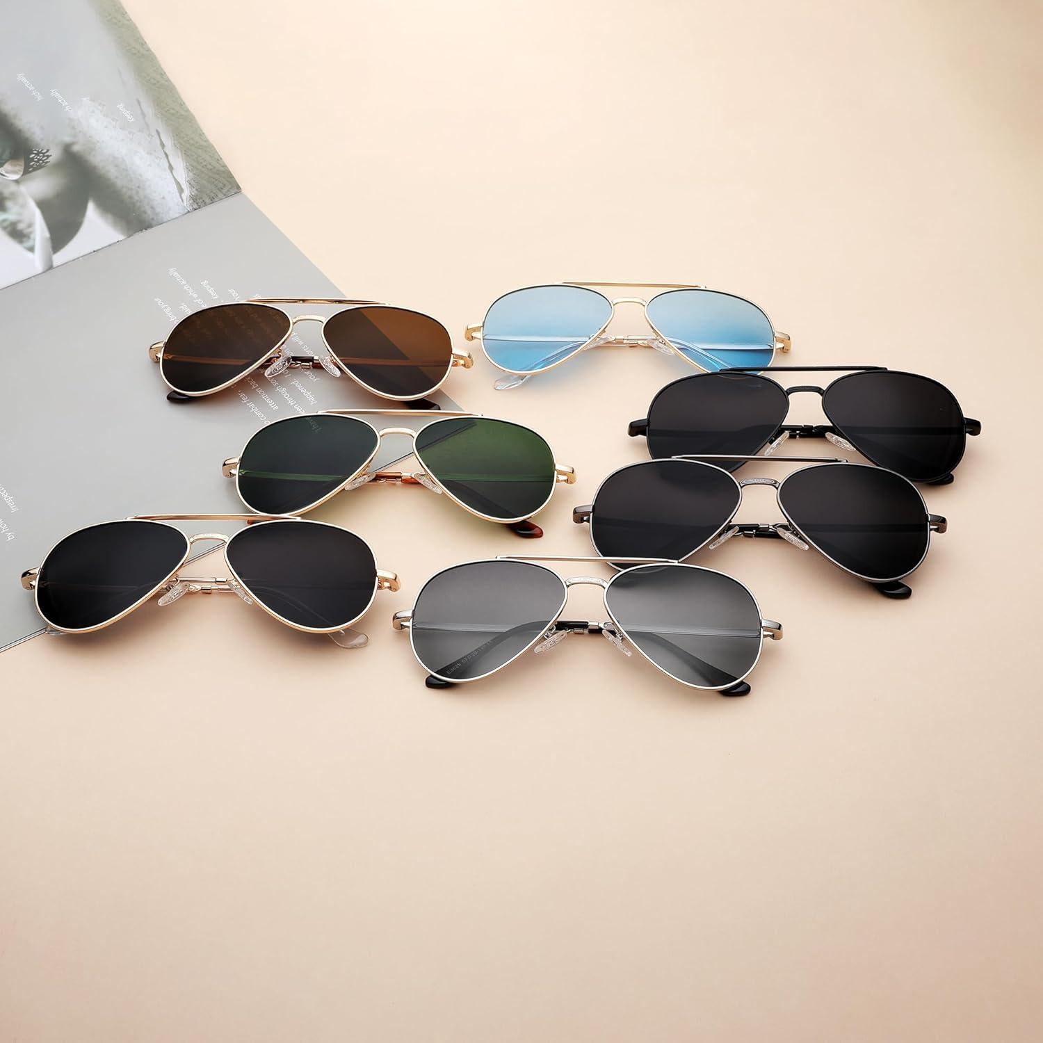 Gafas de sol aviador polarizadas Pro Acme UV 400 57mm