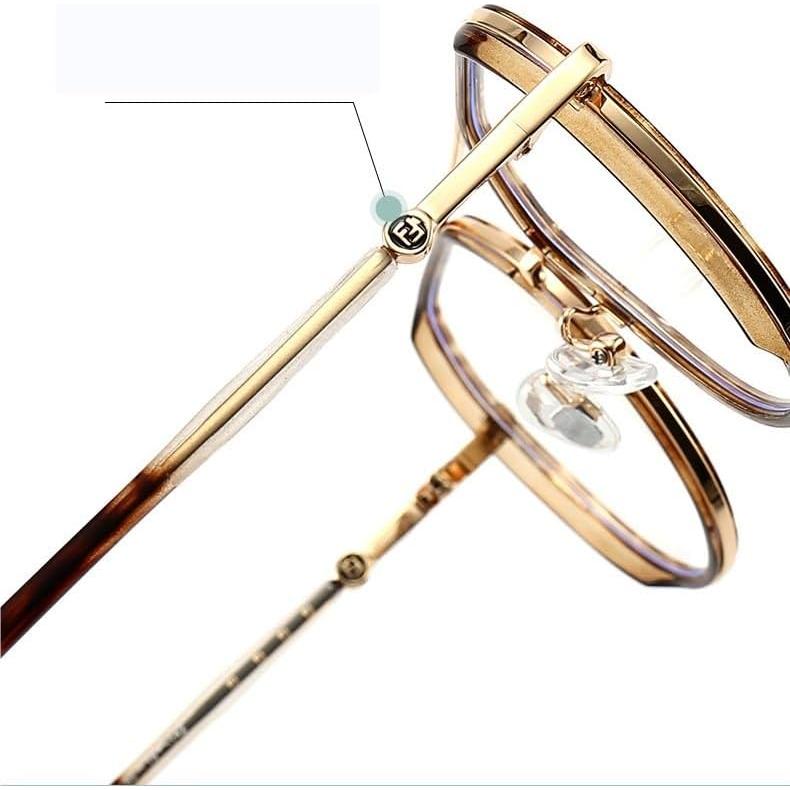 Gafas de lectura ARAAO anti-luz azul +150, diseño aviador