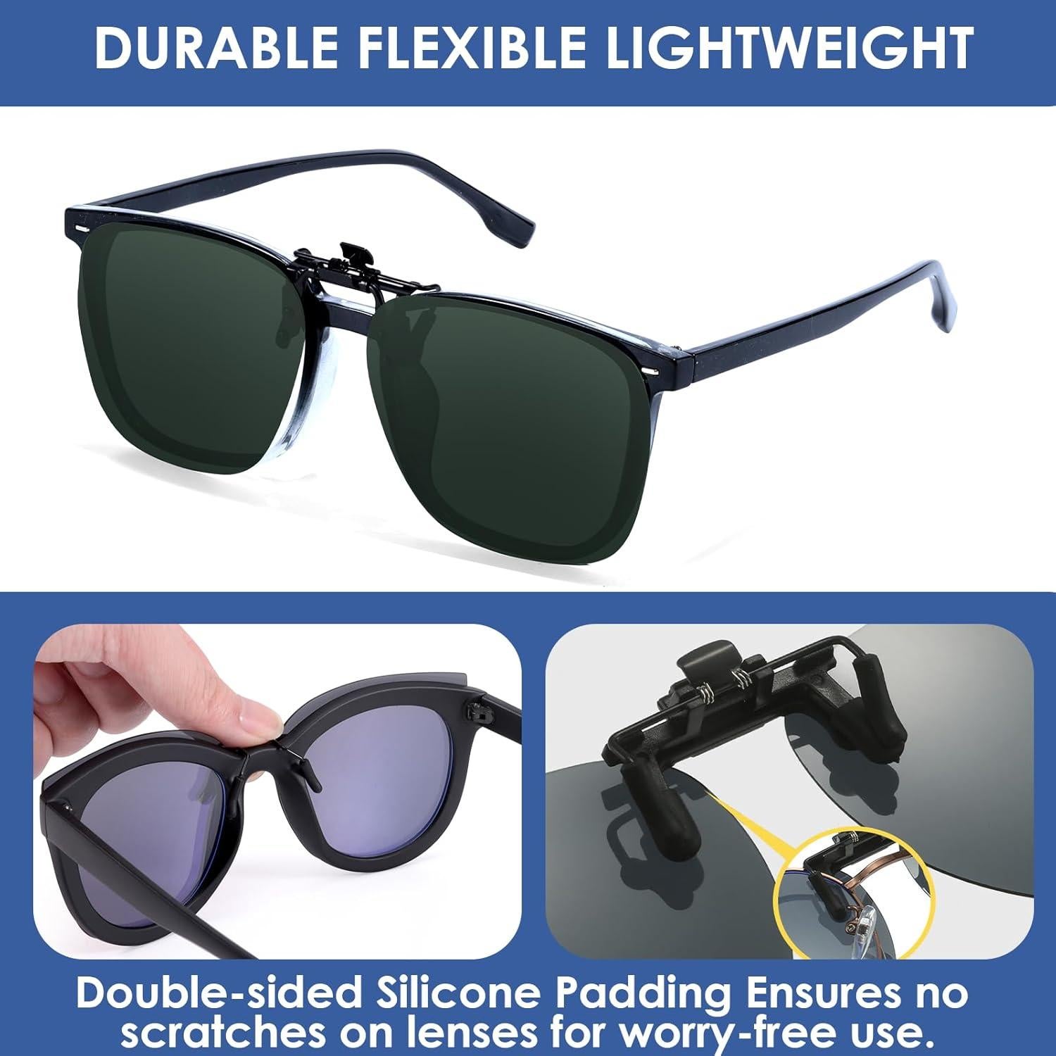 Gafas de sol clip-on polarizadas Xfeel para monturas recetadas