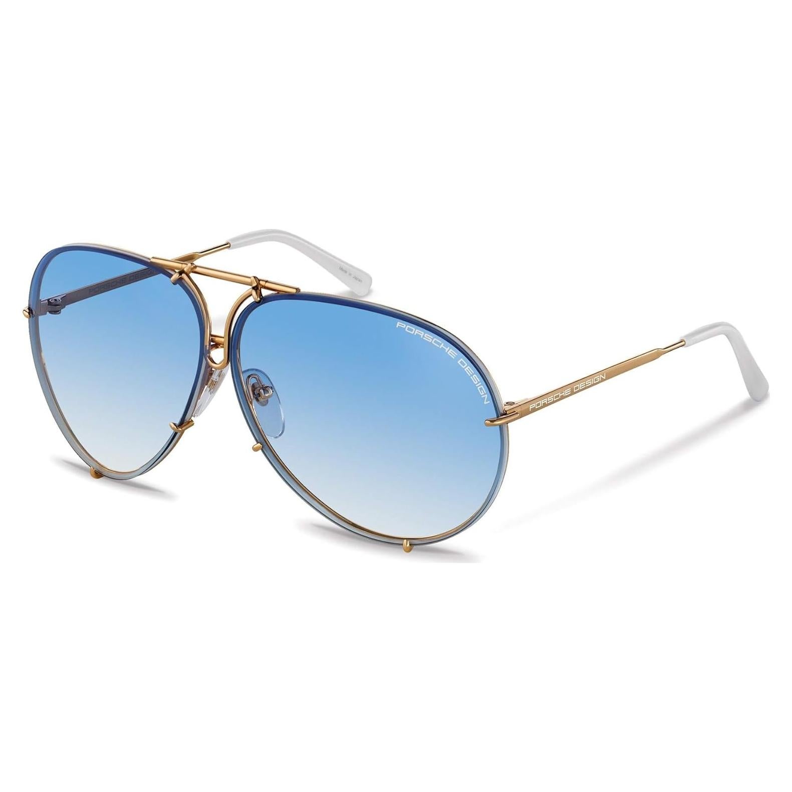 Gafas de sol Porsche Design P8478 Oro/Azul/Blanco 66mm