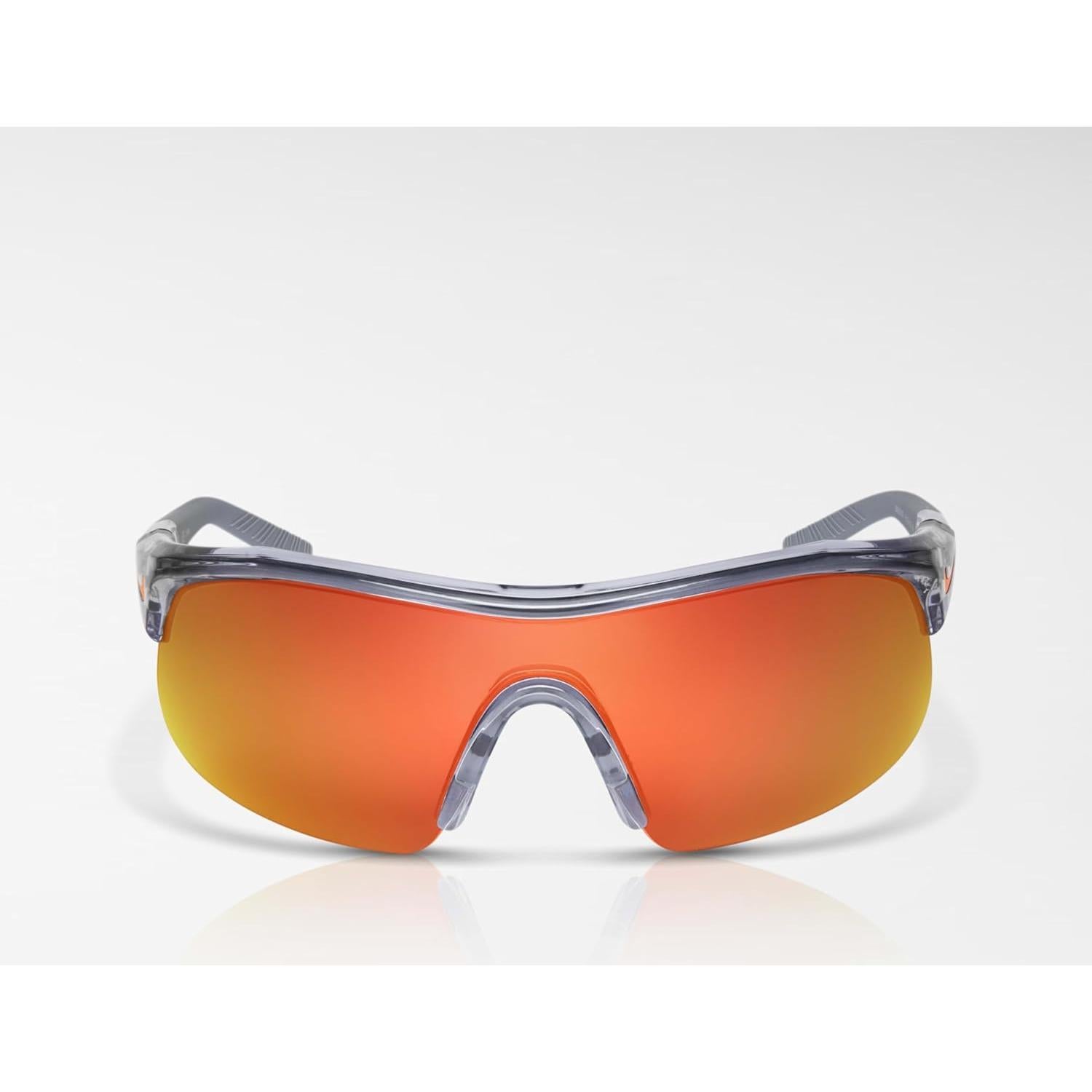 Gafas de Sol Nike Show X1 Unisex Adulto Gris Lobo Espejo Naranja