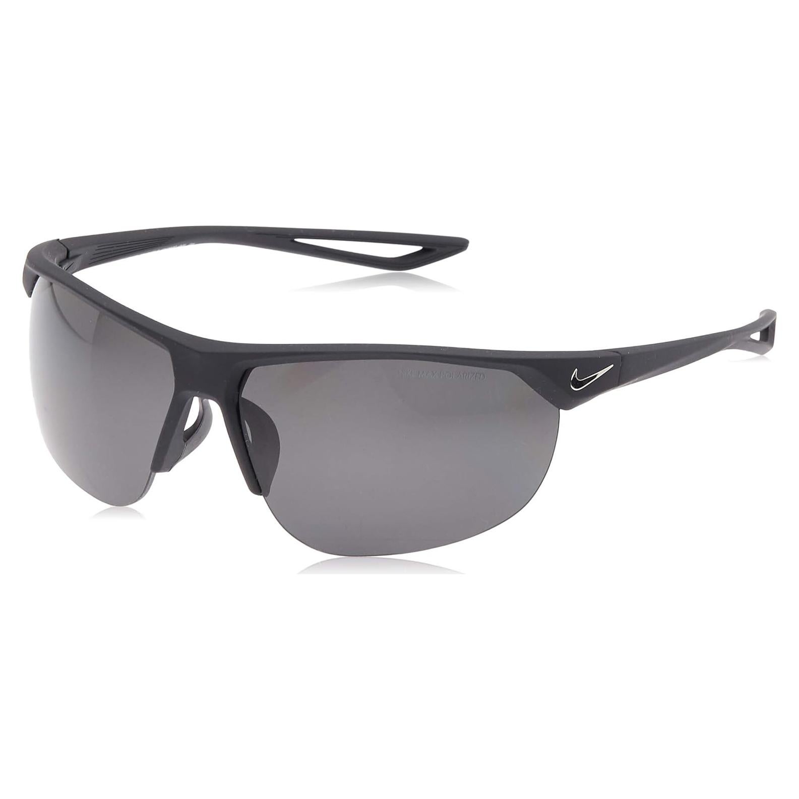 Gafas de sol Nike Golf Cross Trainer P, Negro Mate/Plata, Lente Polarizado