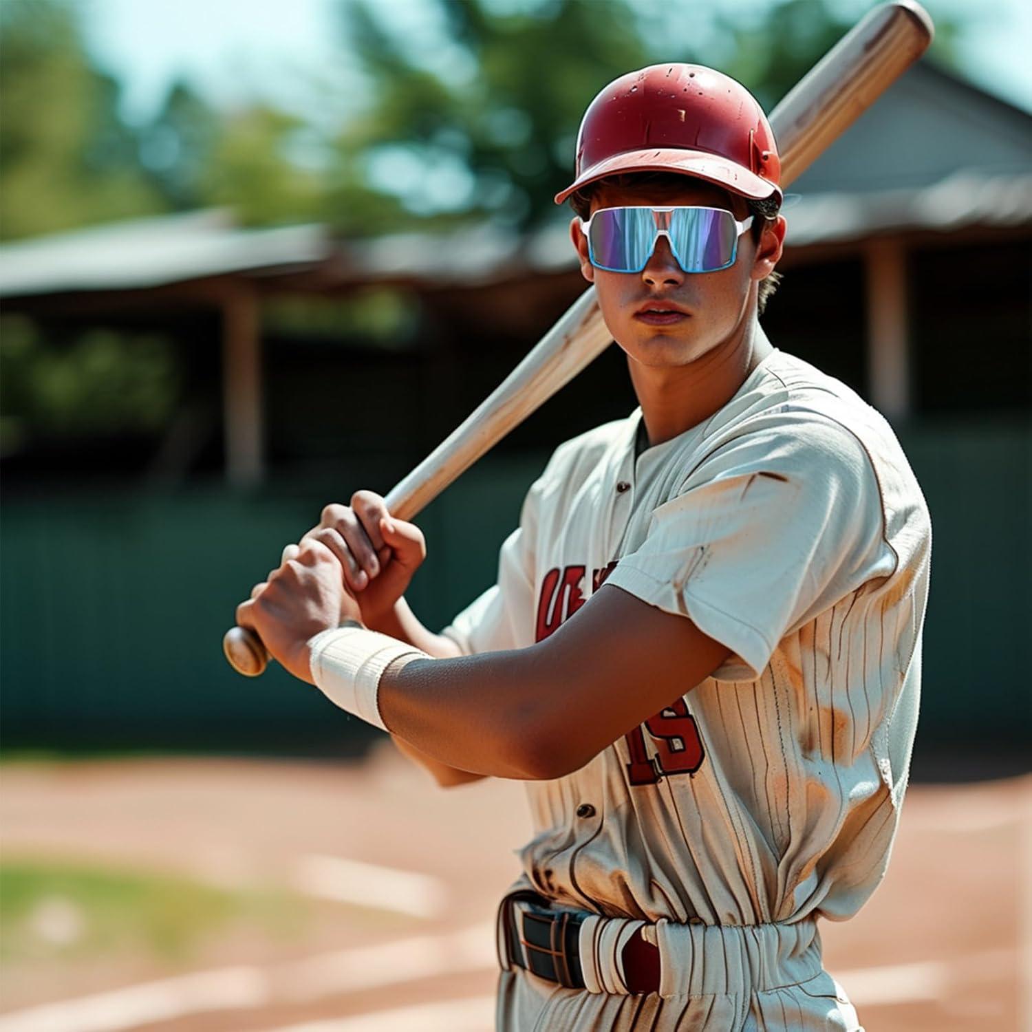 Gafas de sol deportivas Karsaer UV para jóvenes unisex