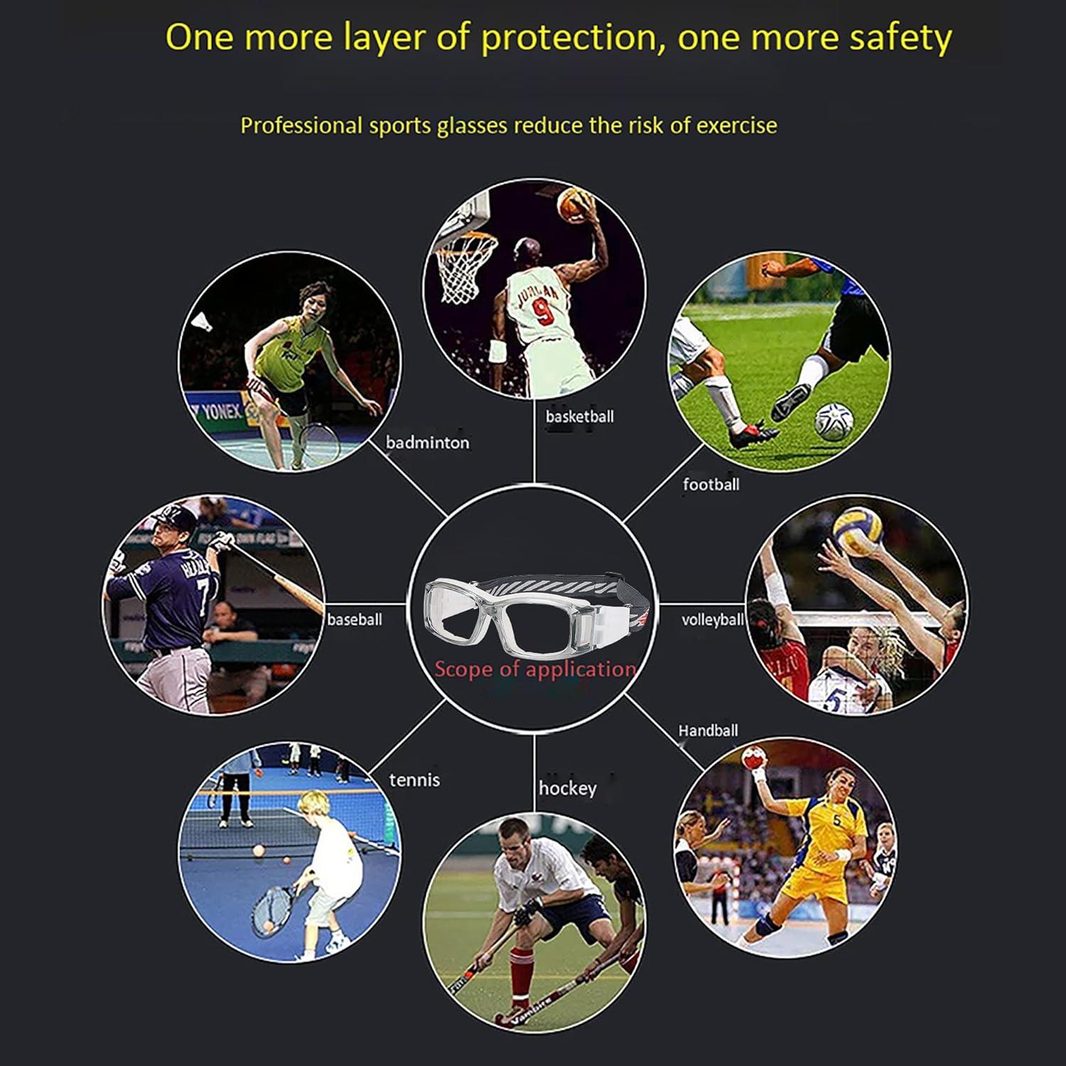 Gafas de baloncesto SooGree G8122 con protección anti-vaho