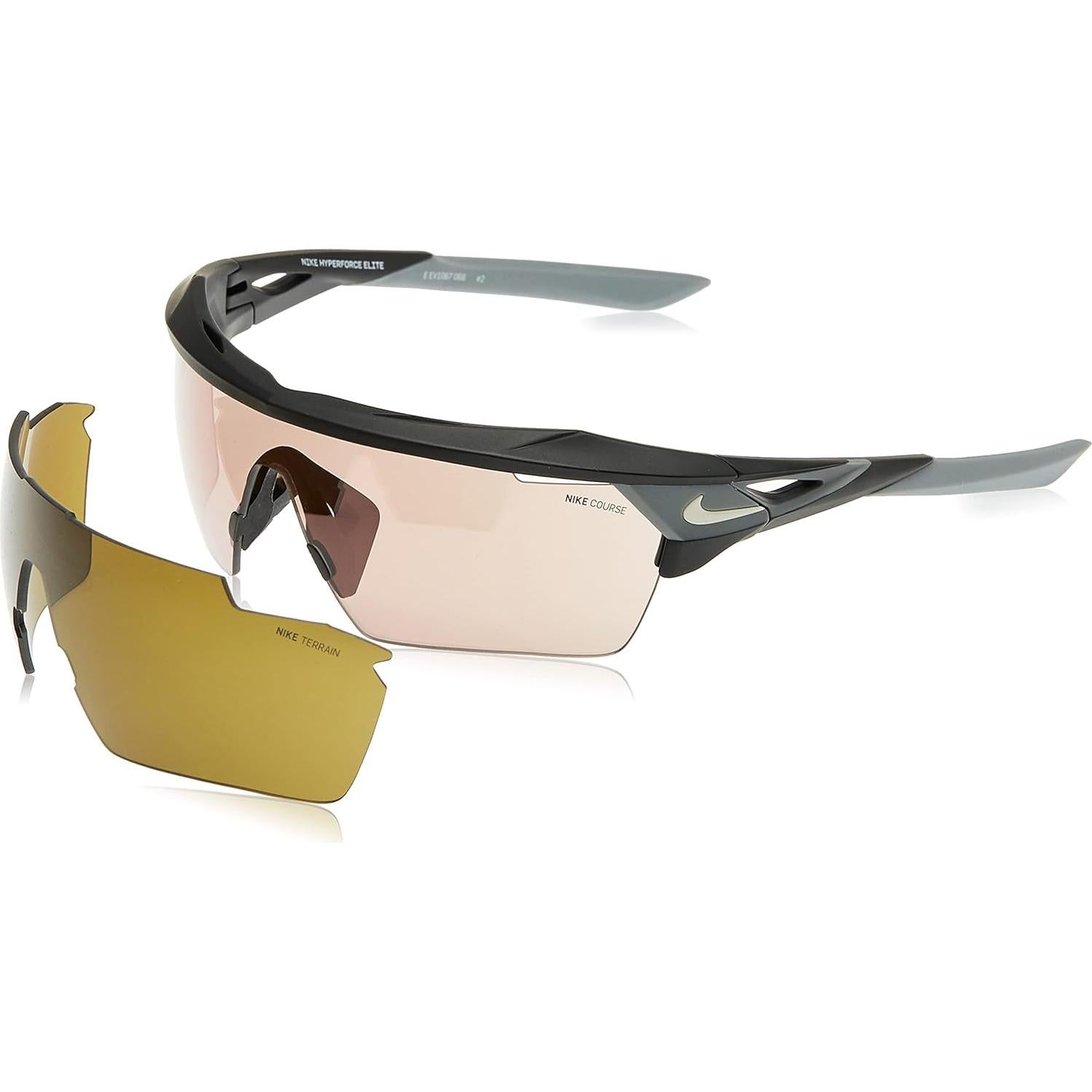 Gafas de Sol Nike Hyperforce Elite E Unisex Negro Mate