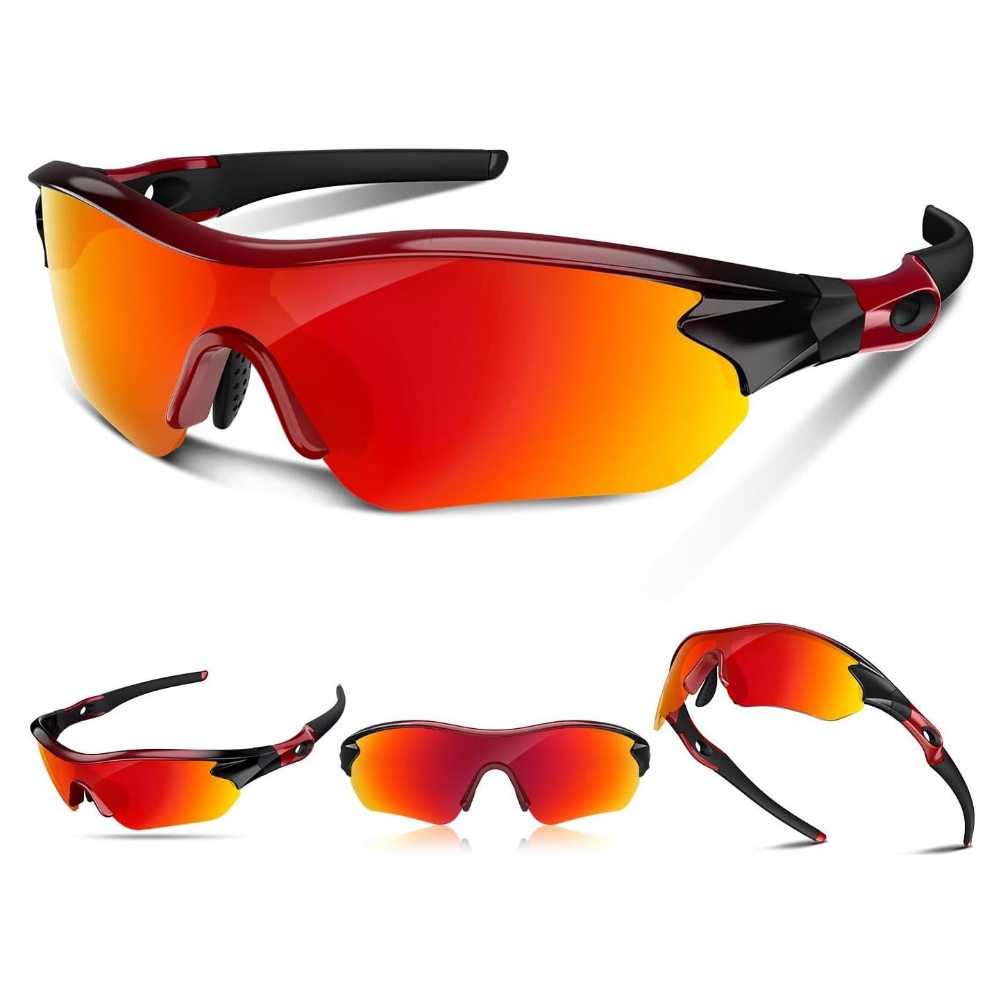 Gafas de sol deportivas polarizadas Rosemal UV400 TR90