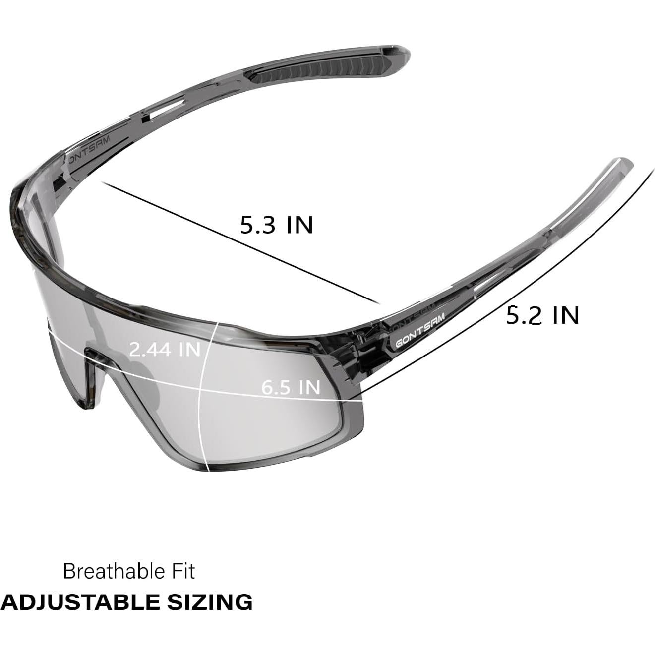 Gafas de Ciclismo Polarizadas TAC con Efecto Fotoquímico UV400