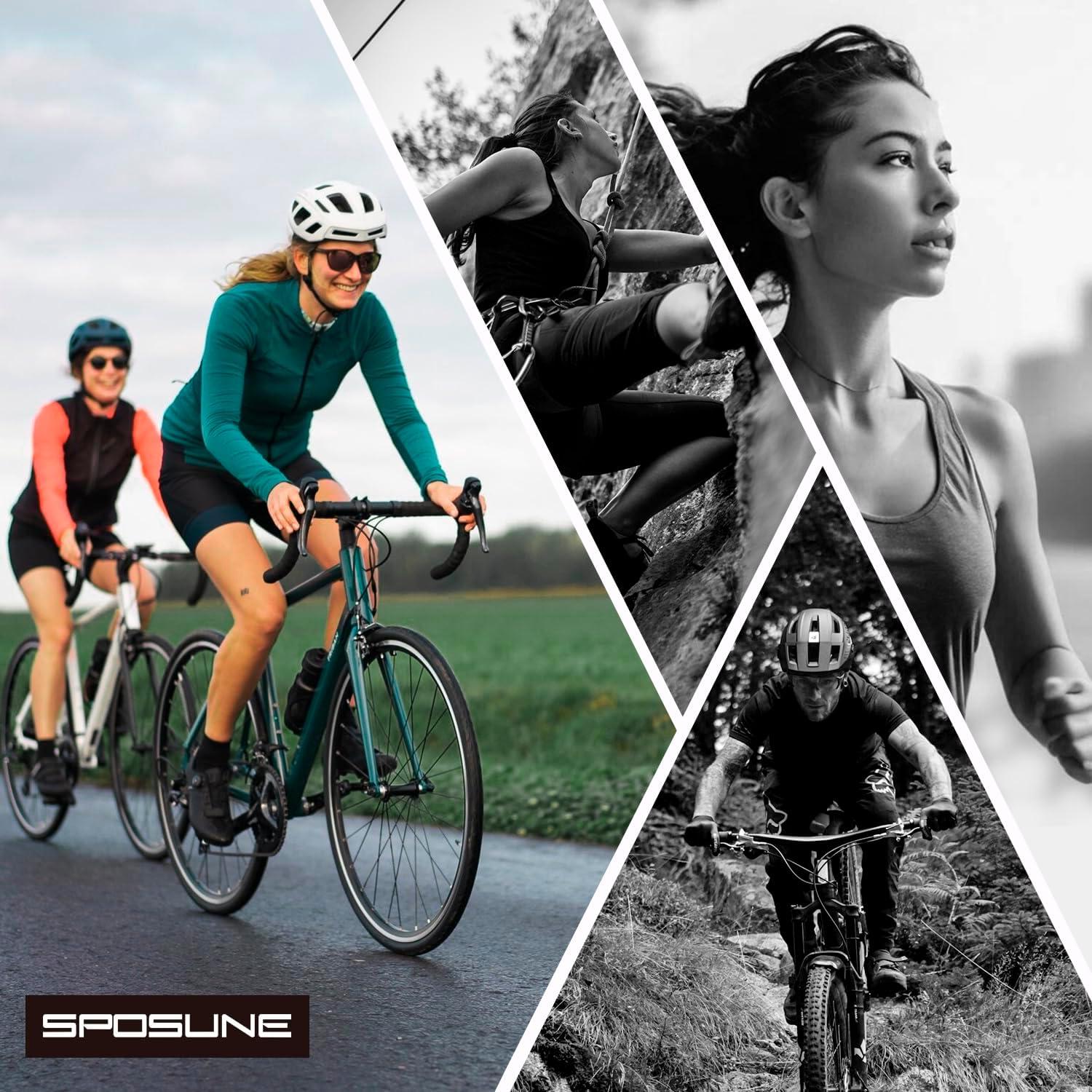 Gafas de sol deportivas SPOSUNE TR90 UV400 polarizadas