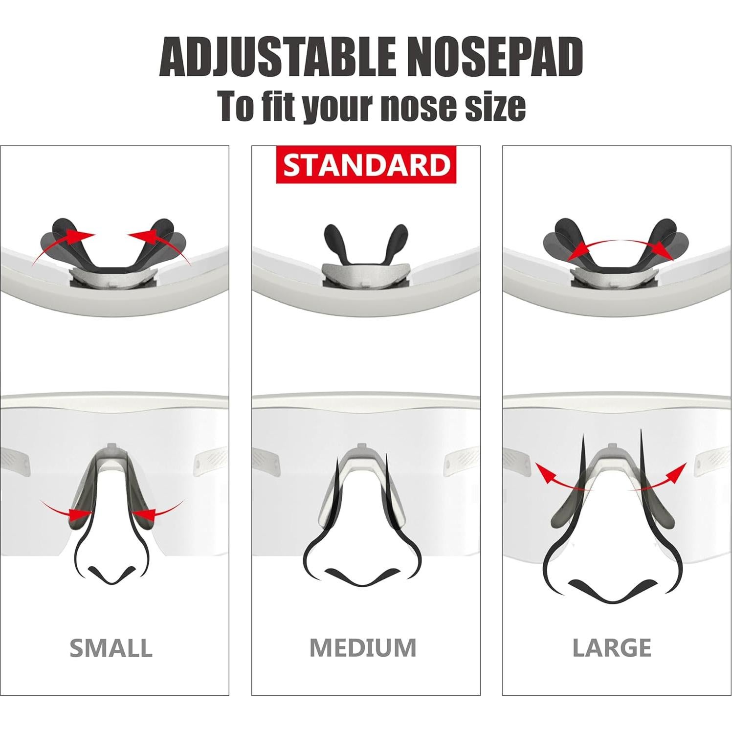 Gafas de sol deportivas QOOLTIME Z87 UV400 para ciclismo y running