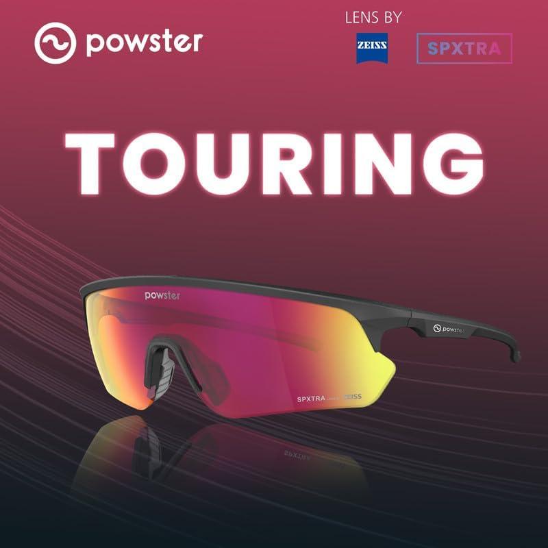 Gafas de sol deportivas Powster TR90 UV400 para ciclismo y correr