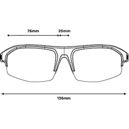 Gafas de Sol Ovaladas Bollé Bolt 2.0 Unisex Negro Mate