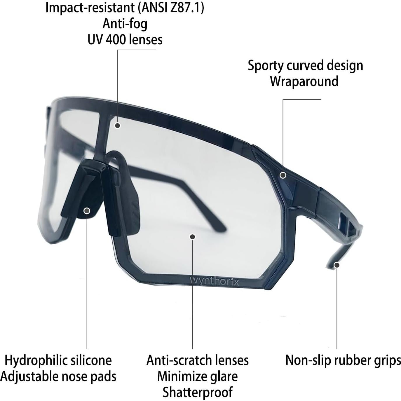 Gafas de Pickleball VeilGlam V21 para Mujeres - Protección UV