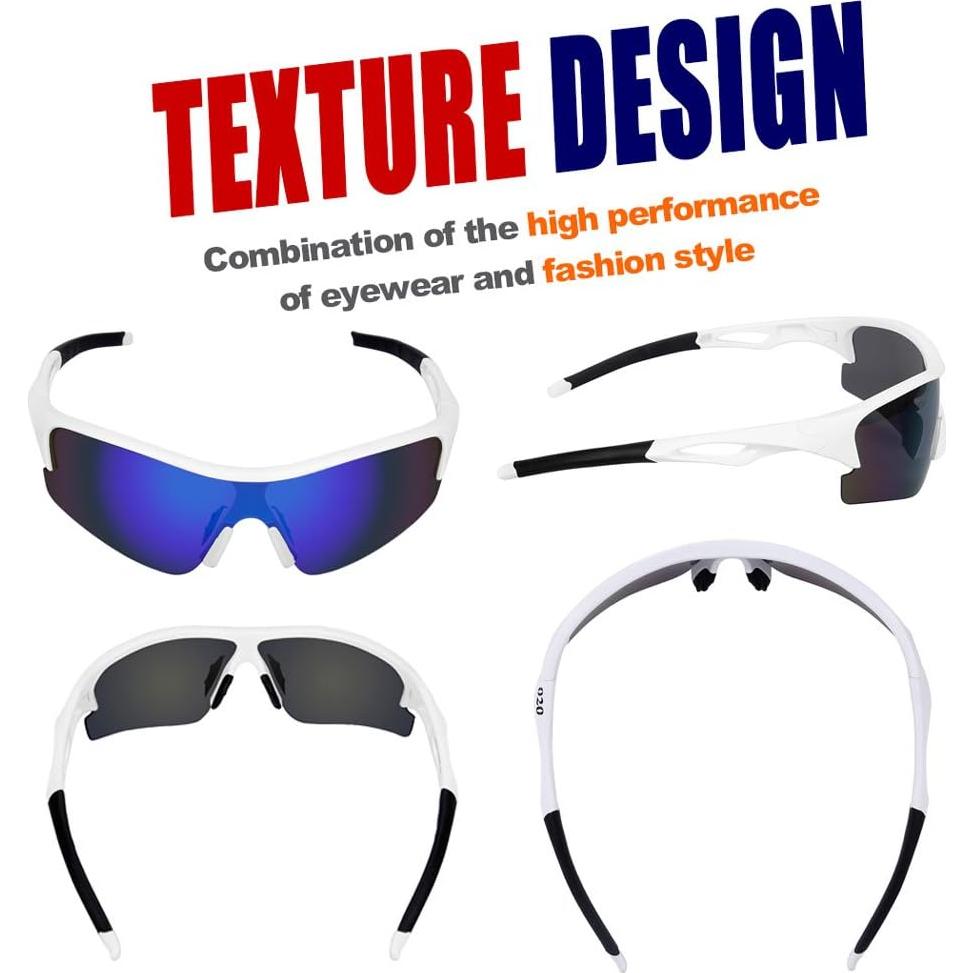 Gafas de sol deportivas O2O polarizadas UV400 unisex