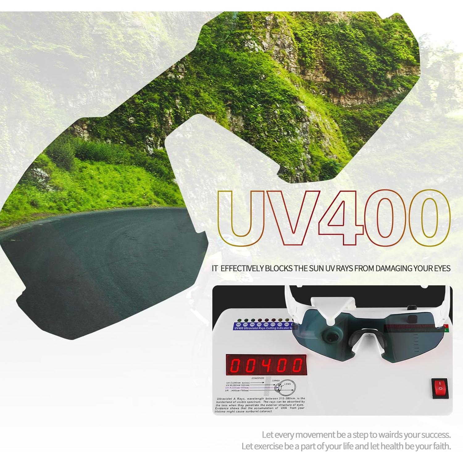 Gafas de sol deportivas OULAIQI Xq-639 UV400 unisex