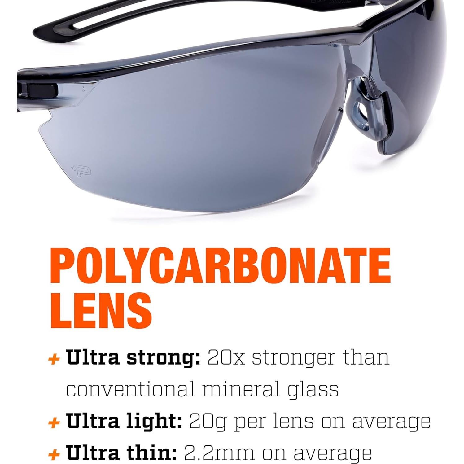 Gafas de Seguridad Balísticas Bollé GUNFIRE Kit con Lentes Intercambiables