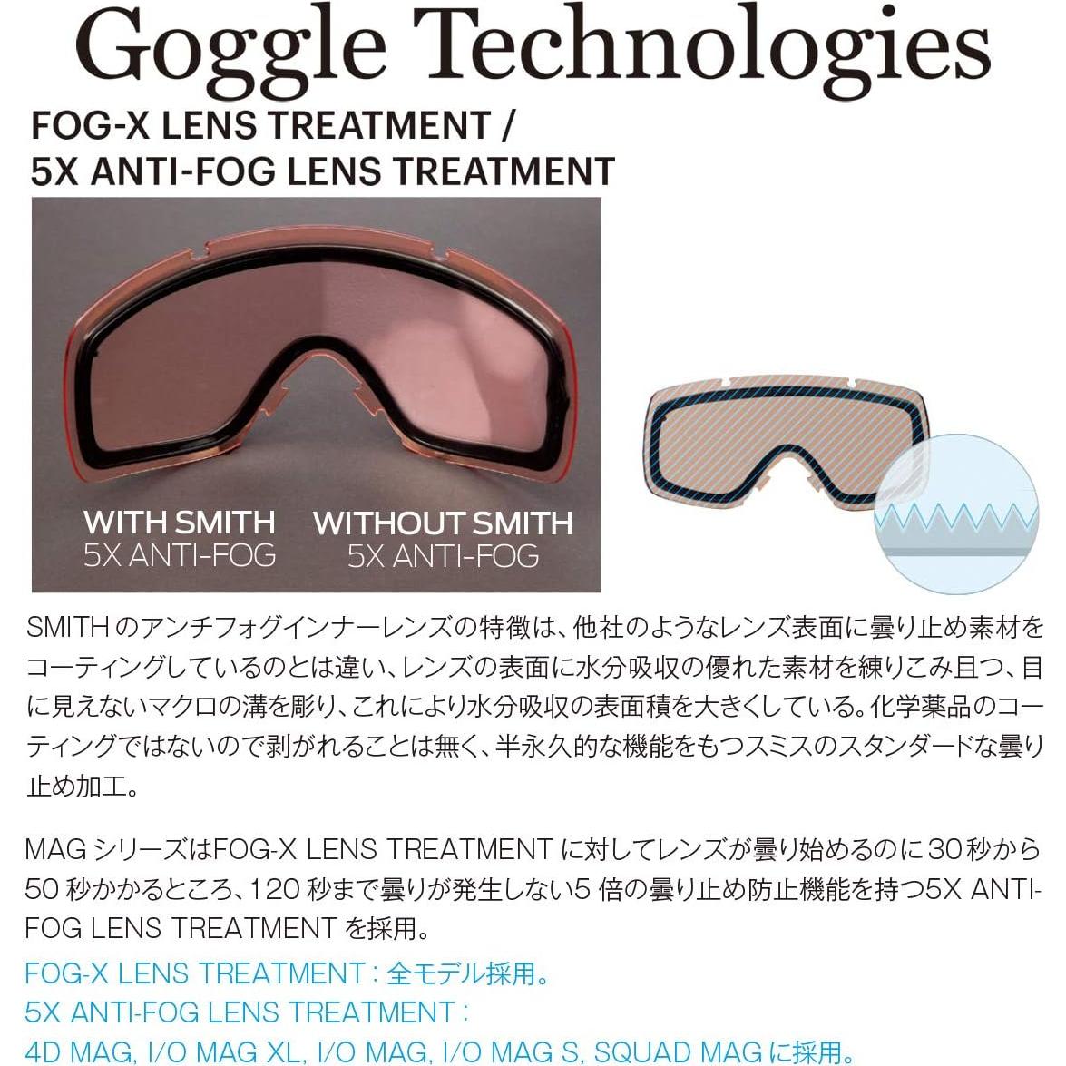 Gafas de Nieve SMITH Skyline XL Ajuste Asiático Negro/Rosa