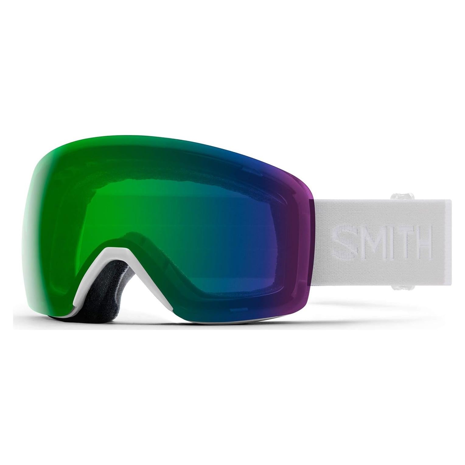 Gafas de Nieve Smith Skyline Vapor Blanco ChromaPop Verde