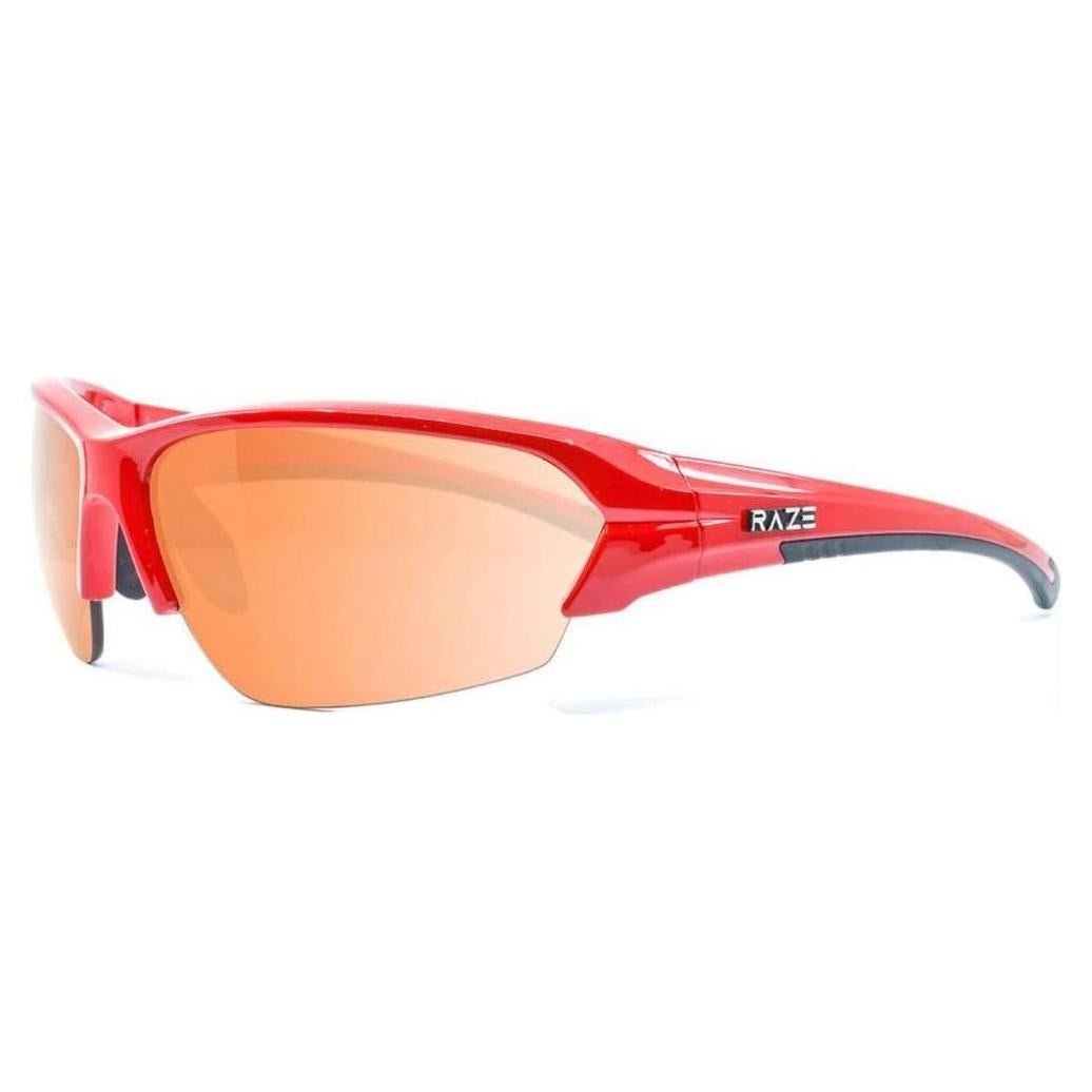 Gafas de sol deportivas Raze X-Drive marco rojo lente HD