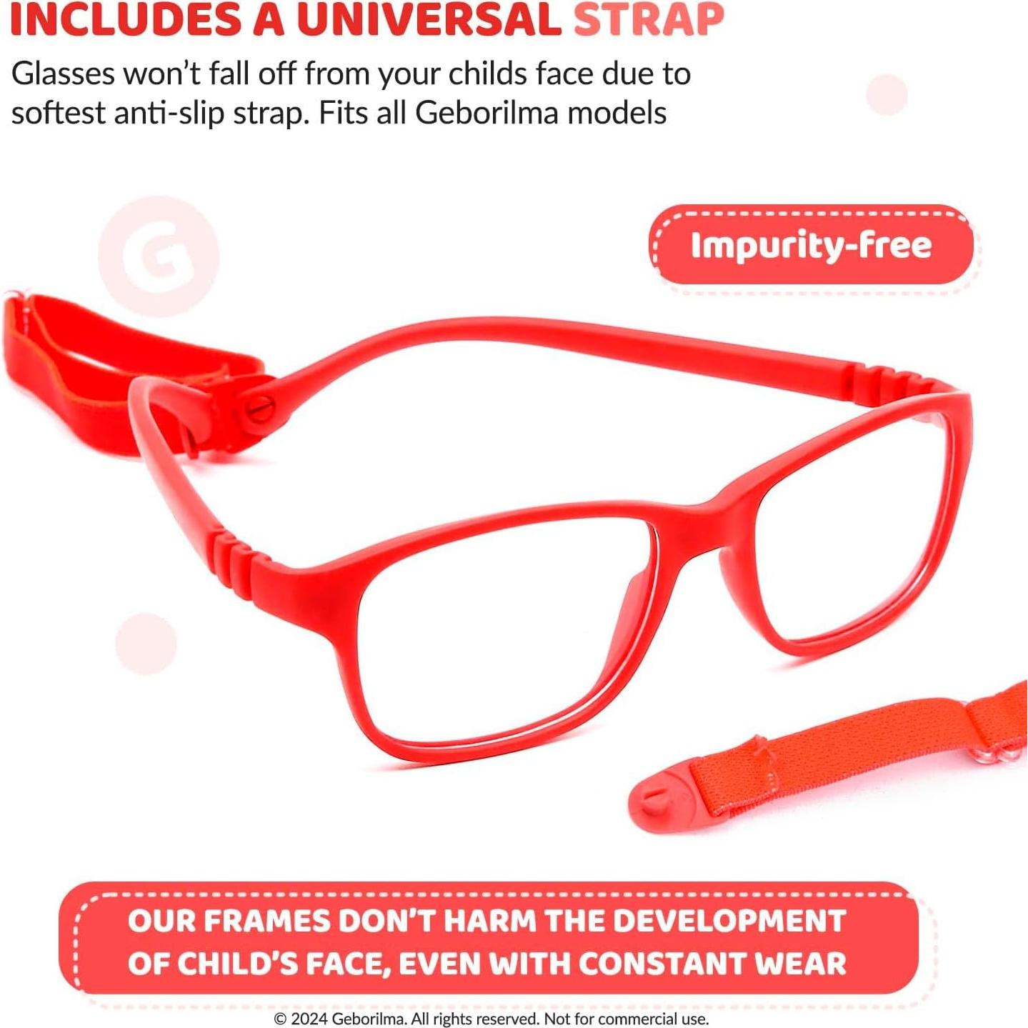 Gafas Flexibles Inquebrantables Geborilma Talla M Niños 7-9 Años