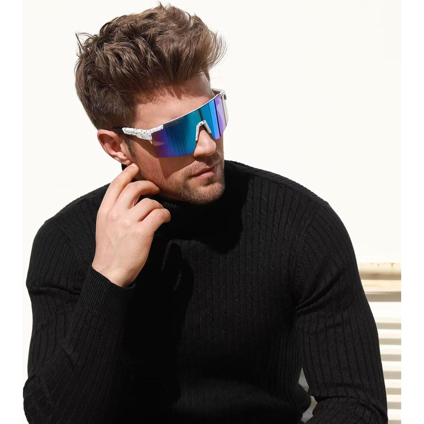 Gafas de Sol Deportivas BUYAGE para Ciclismo y Deportes Unisex