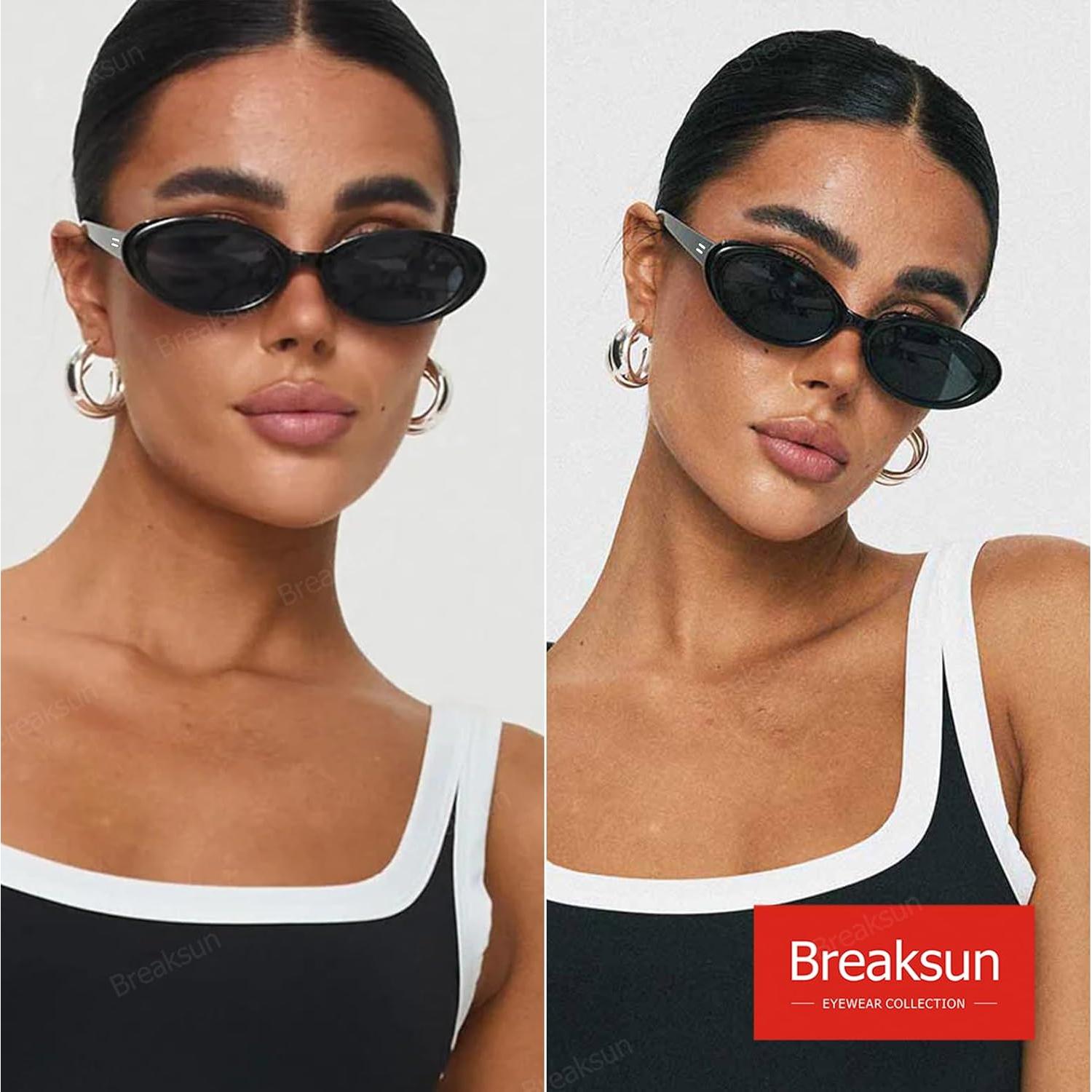 Gafas de sol ovaladas retro Breaksun - Protección UV 400