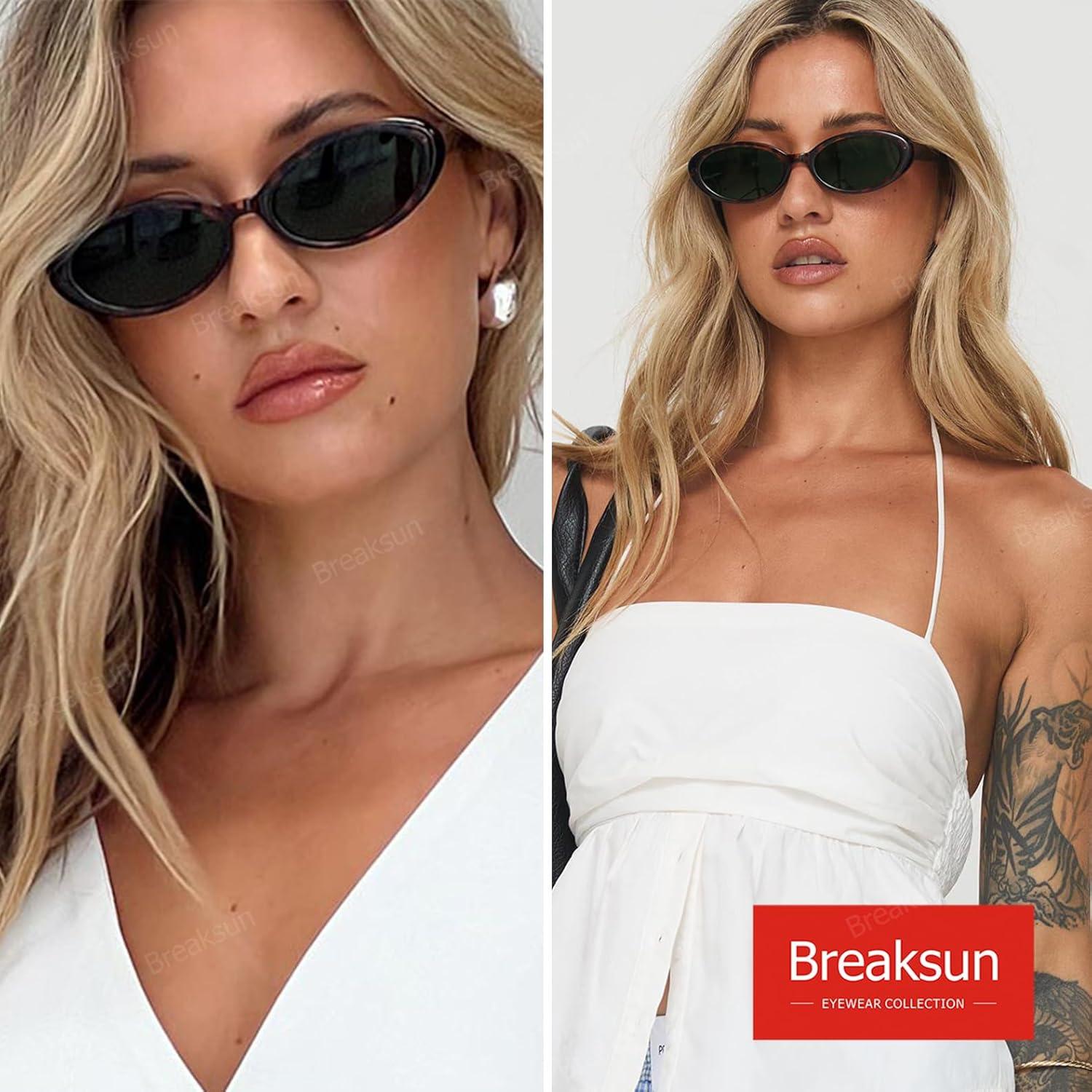 Gafas de sol ovaladas retro Breaksun - Protección UV 400