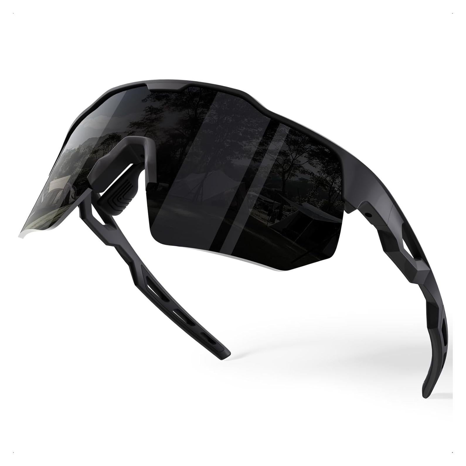 Gafas de sol deportivas polarizadas HAAYOT UV para ciclismo y running