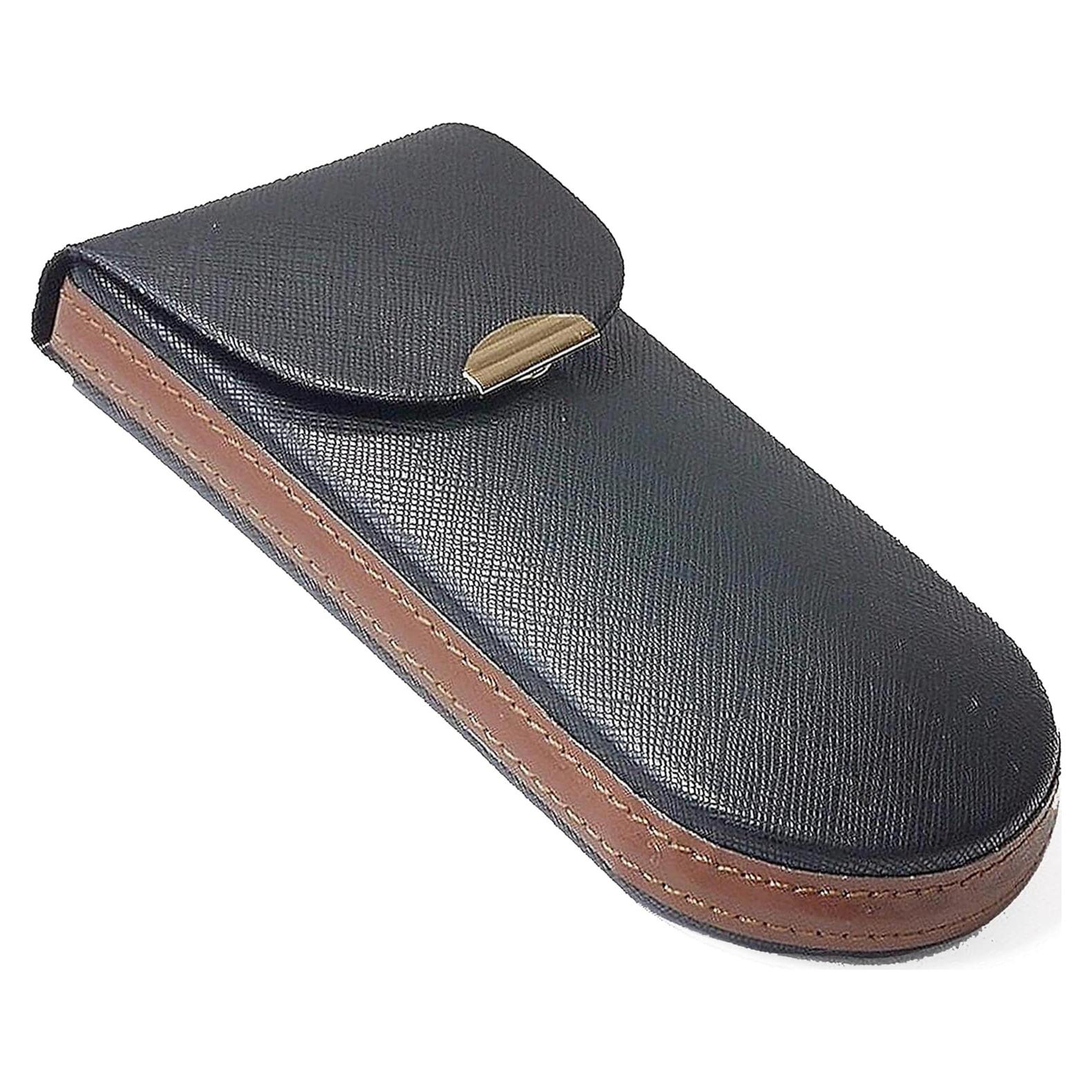 Estuche para Gafas M-world Slim Semi-Duro Negro 15.5cm