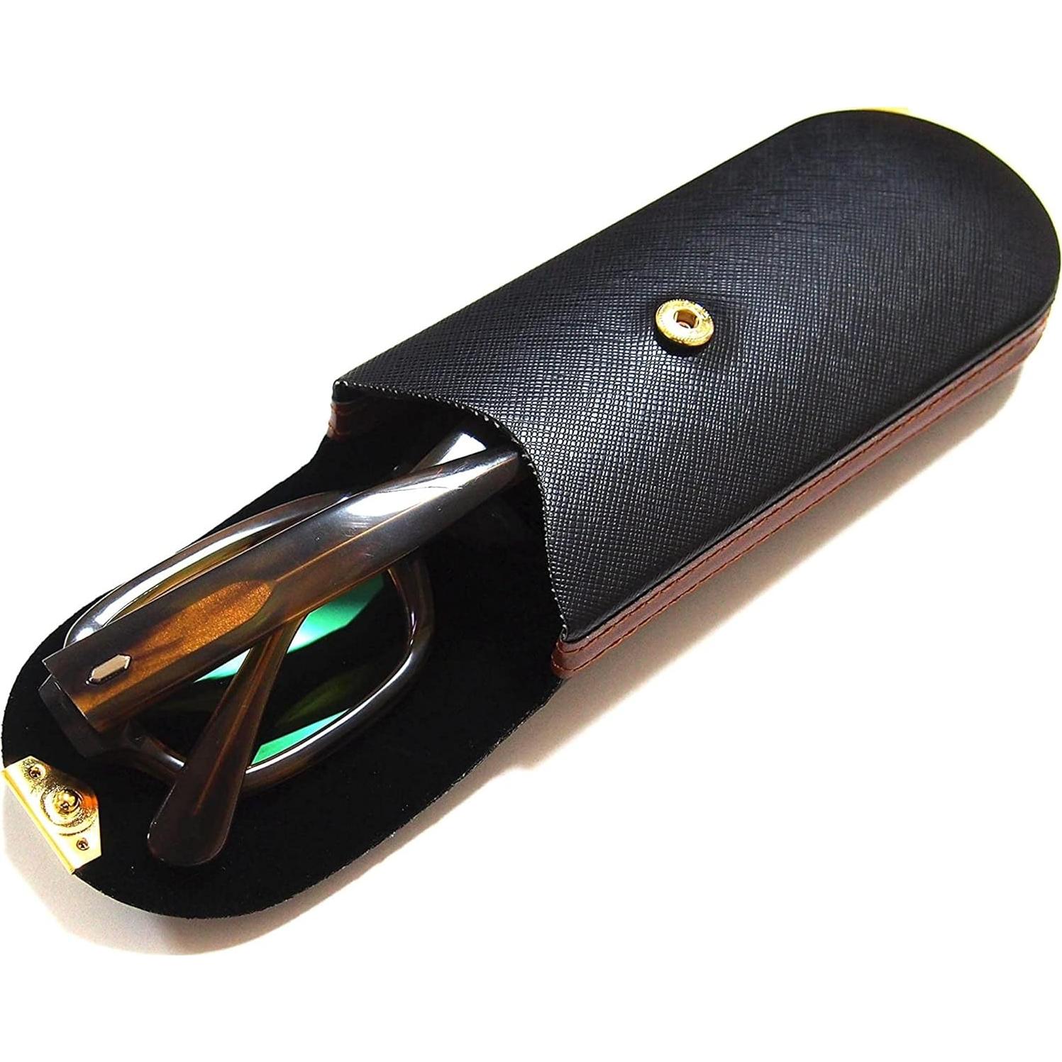 Estuche para Gafas M-world Slim Semi-Duro Negro 15.5cm