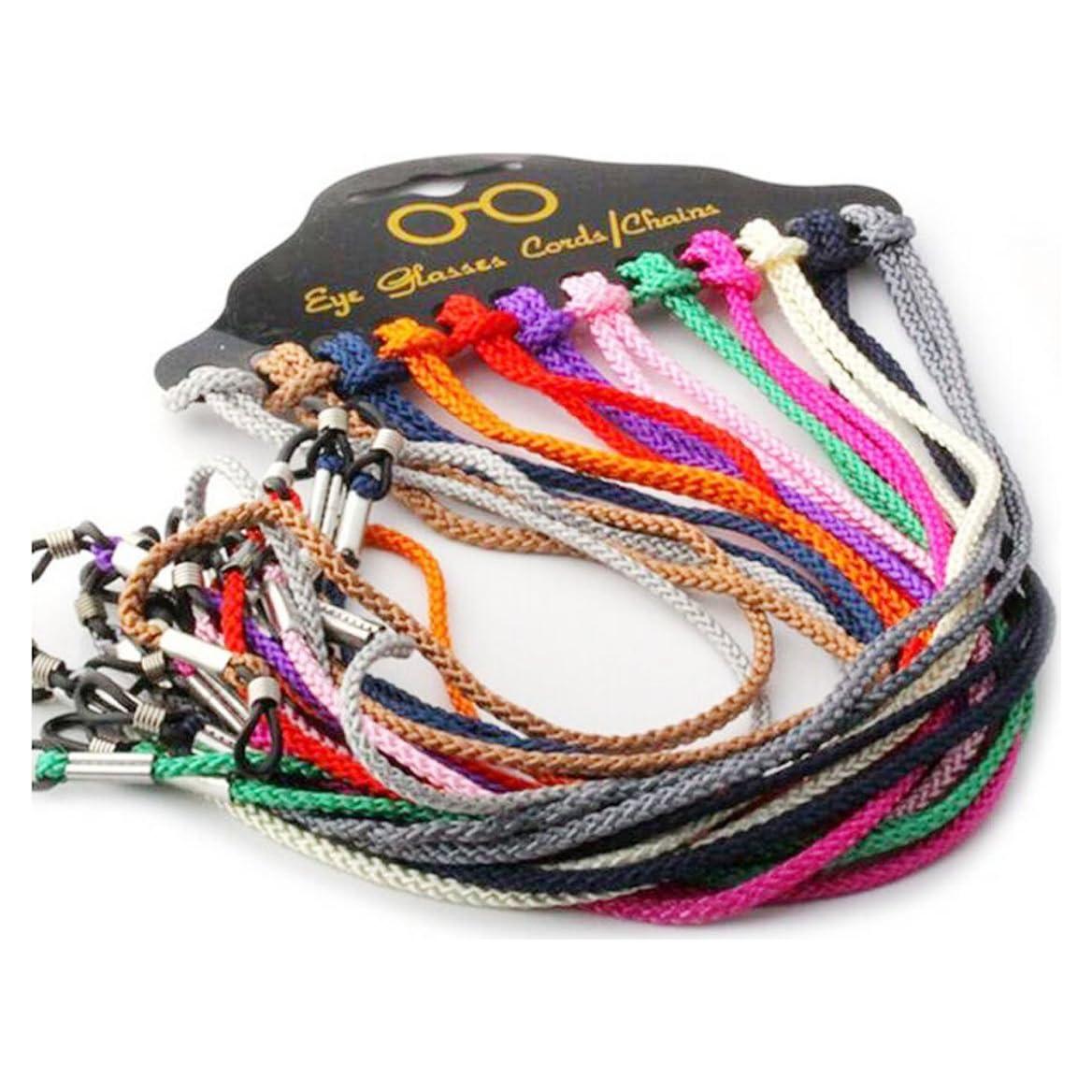 Soporte de Gafas de Nylon Trenzado 12 Pcs Colorido Ericotry