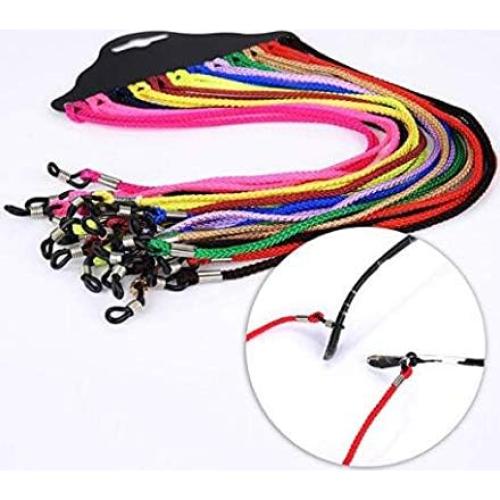 Soporte de Gafas de Nylon Trenzado 12 Pcs Colorido Ericotry