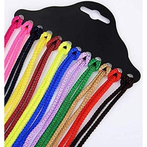 Soporte de Gafas de Nylon Trenzado 12 Pcs Colorido Ericotry