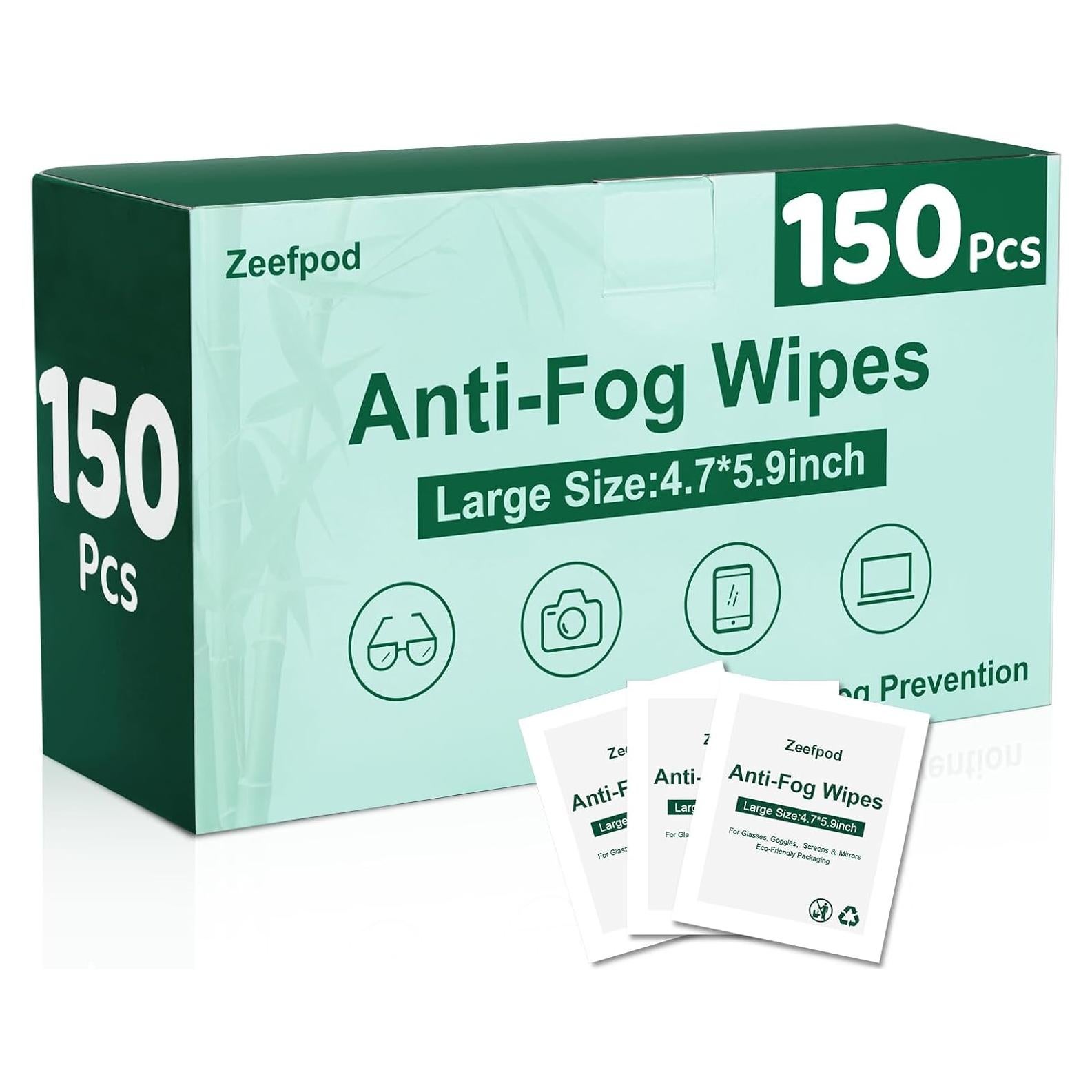 Toallitas Antivaho Zeefpod 150 Unidades - Limpieza Ecológica