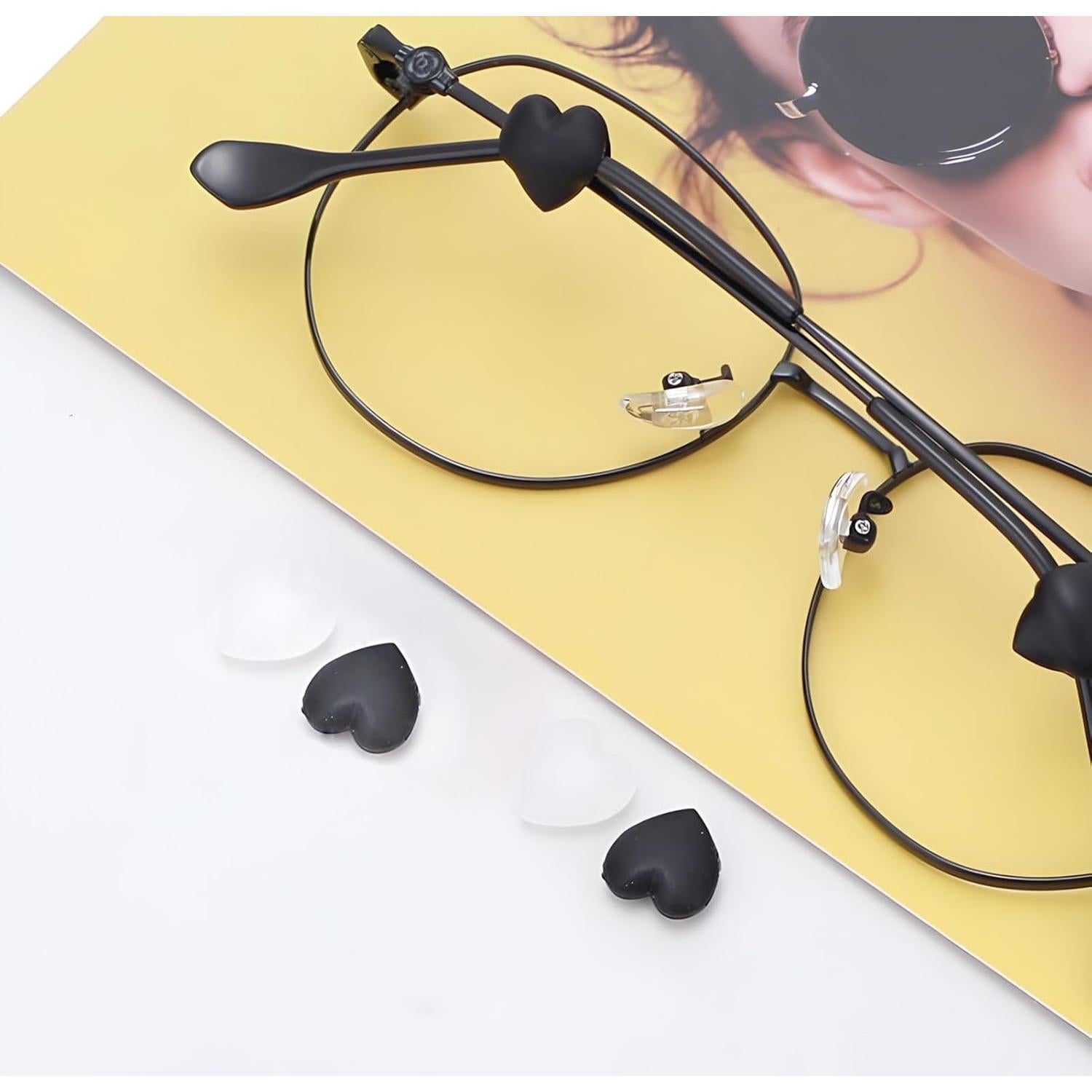 Grapas Antideslizantes para Gafas de Silicona - 6 Pares