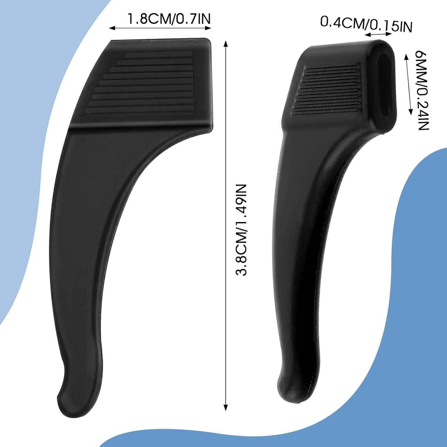 15 Pares de Sujetadores Antideslizantes para Gafas Silicona