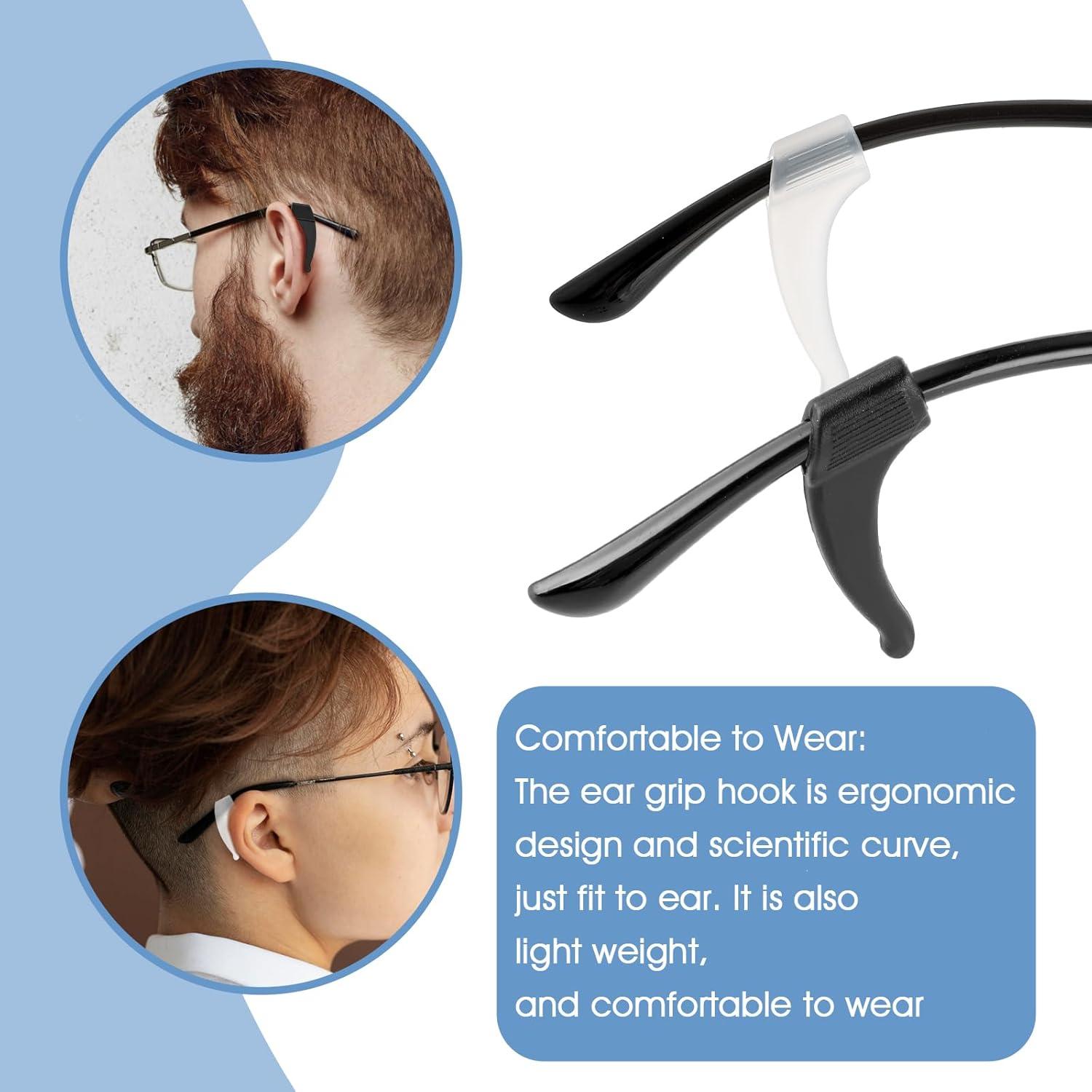 15 Pares de Sujetadores Antideslizantes para Gafas Silicona