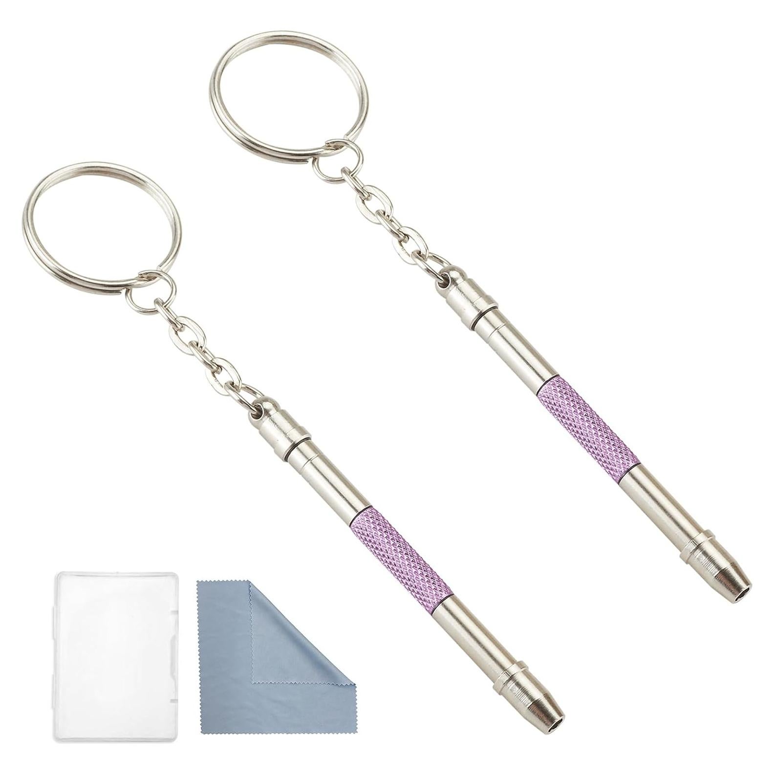 Kit de Reparación de Gafas Omnful 5 en 1 con Destornilladores