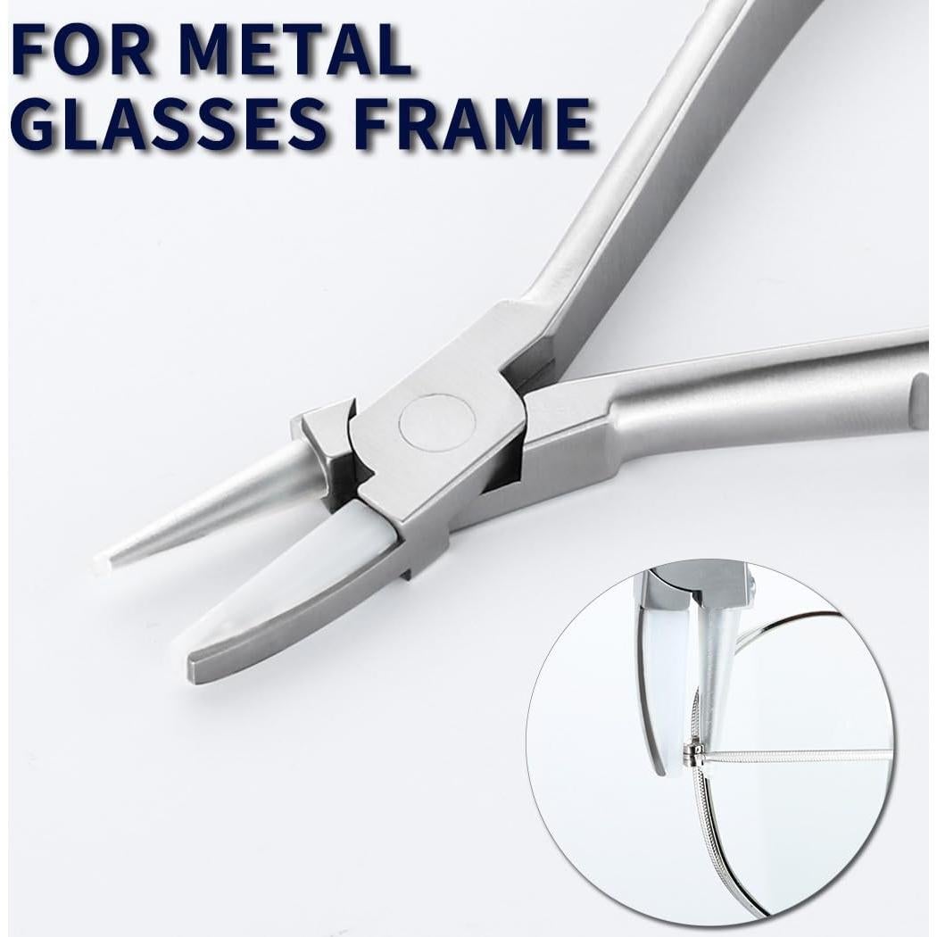 Alicates de Reparación de Gafas iGeyzoe con Destornillador 3 en 1