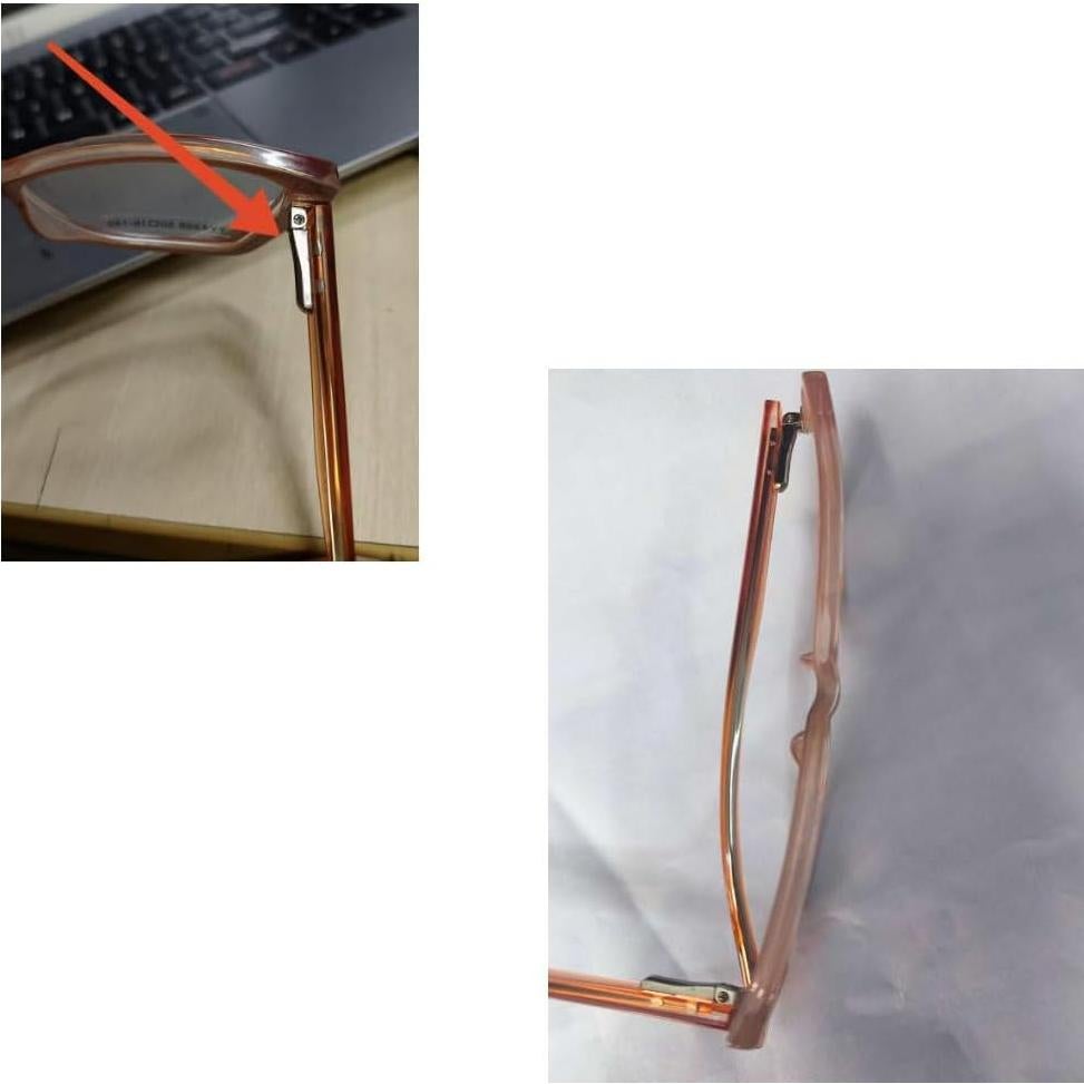 Kit de Reemplazo de Bisagras para Gafas Janky 3.0mm