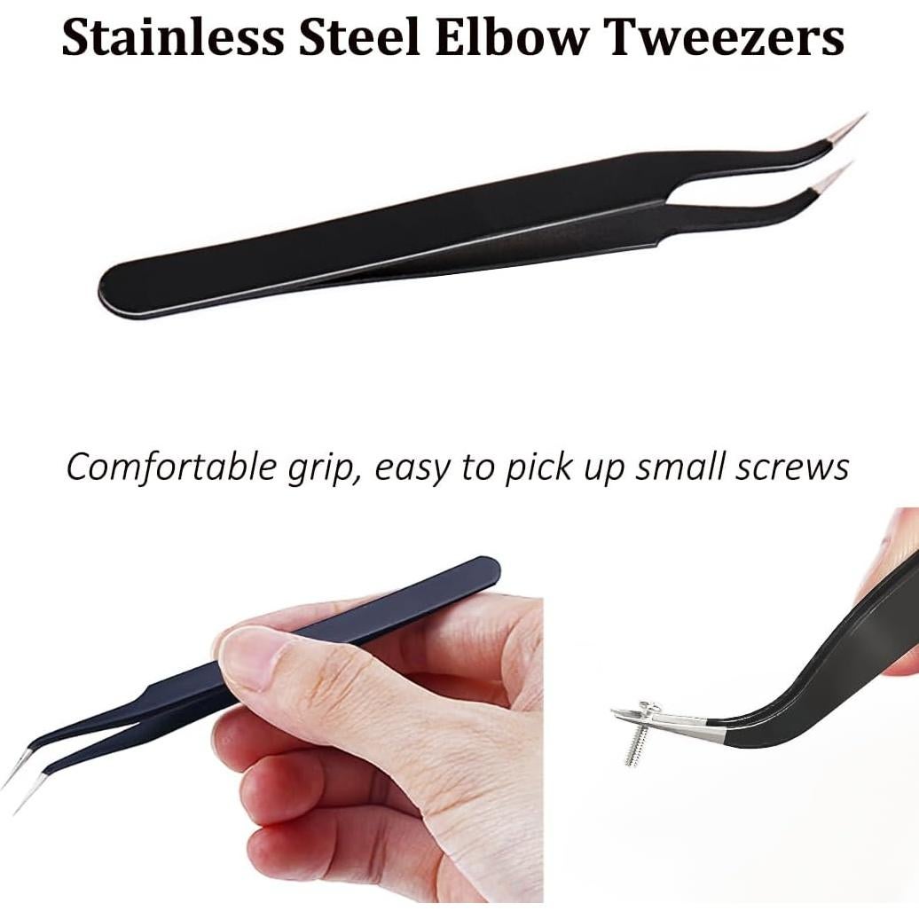 Kit de Reparación de Gafas Pfdhqs - Todo en Uno Compacto