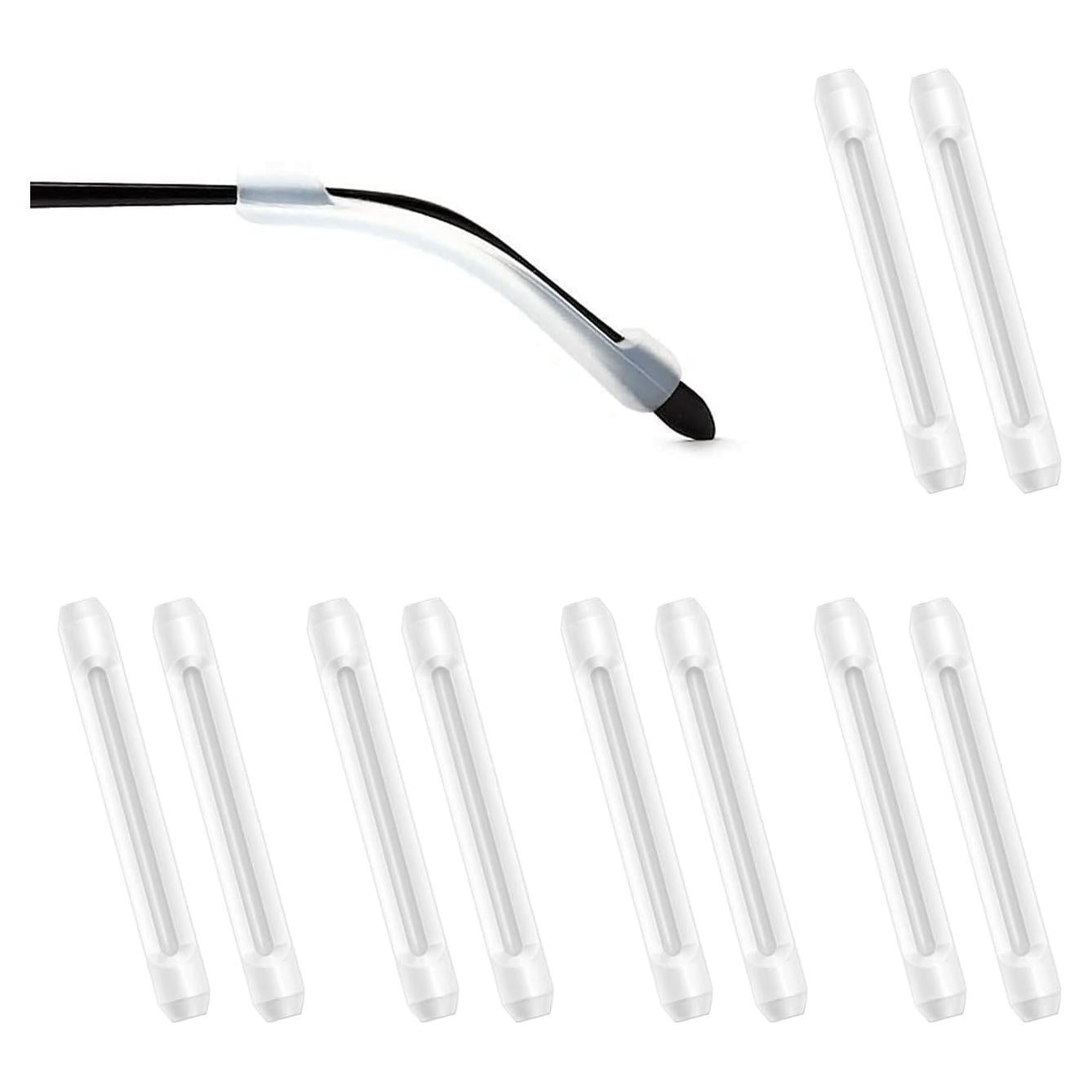 Fundas de Silicona PTSLKHN para Patas de Gafas 5 Pares