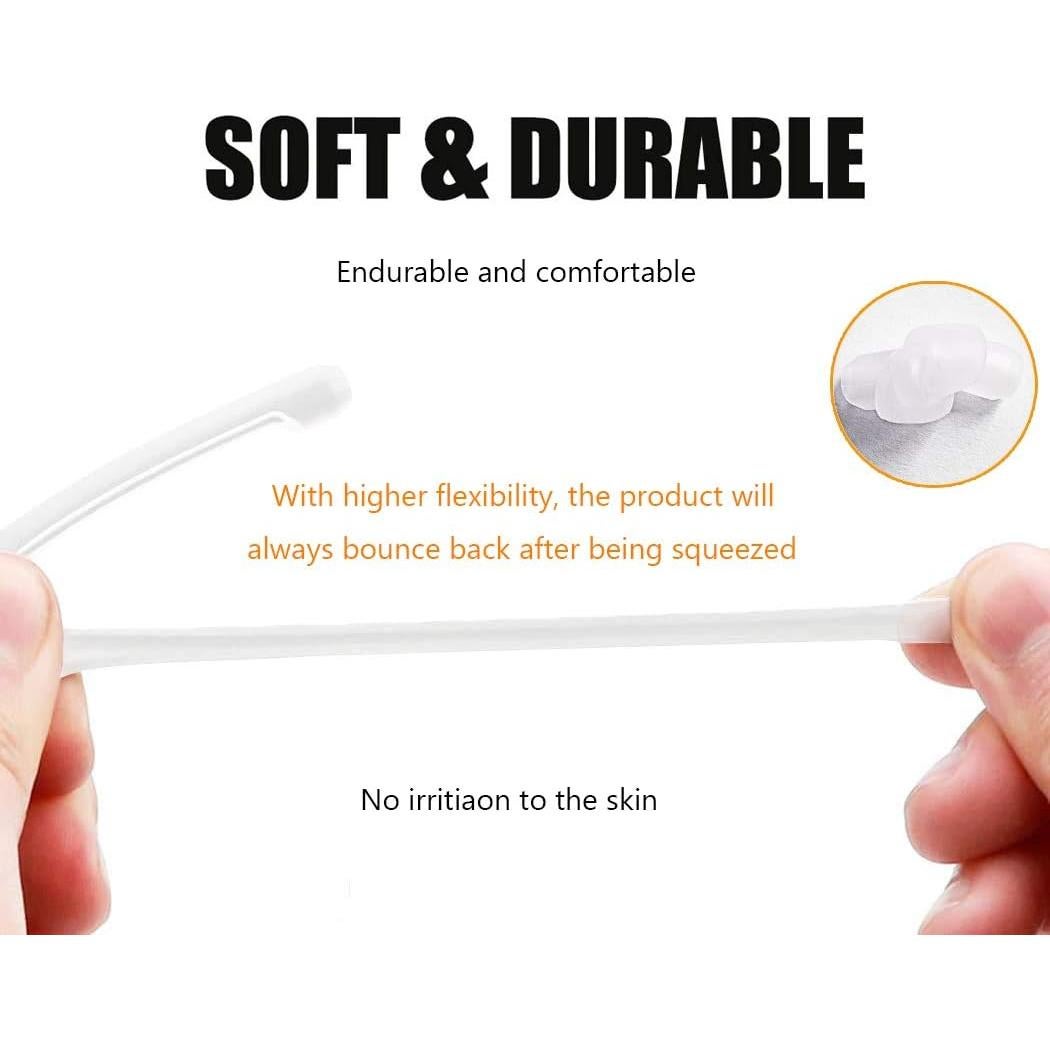 Fundas de Silicona PTSLKHN para Patas de Gafas 5 Pares