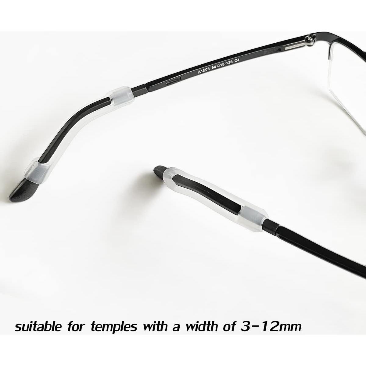 Fundas de Silicona PTSLKHN para Patas de Gafas 5 Pares