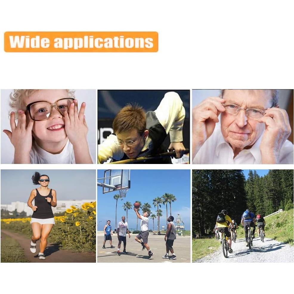 Fundas de Silicona PTSLKHN para Patas de Gafas 5 Pares