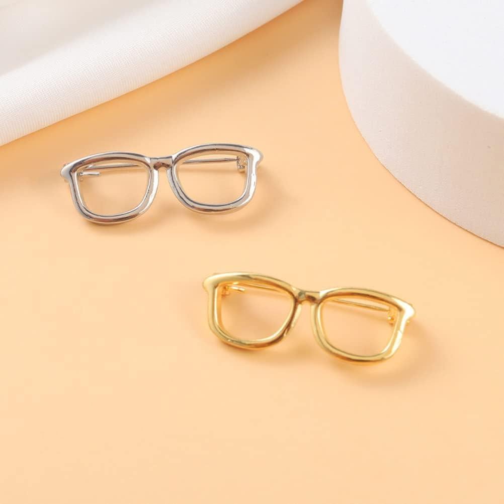Alfileres en Forma de Gafas LUOZZY - Set de 6 Accesorios Elegantes