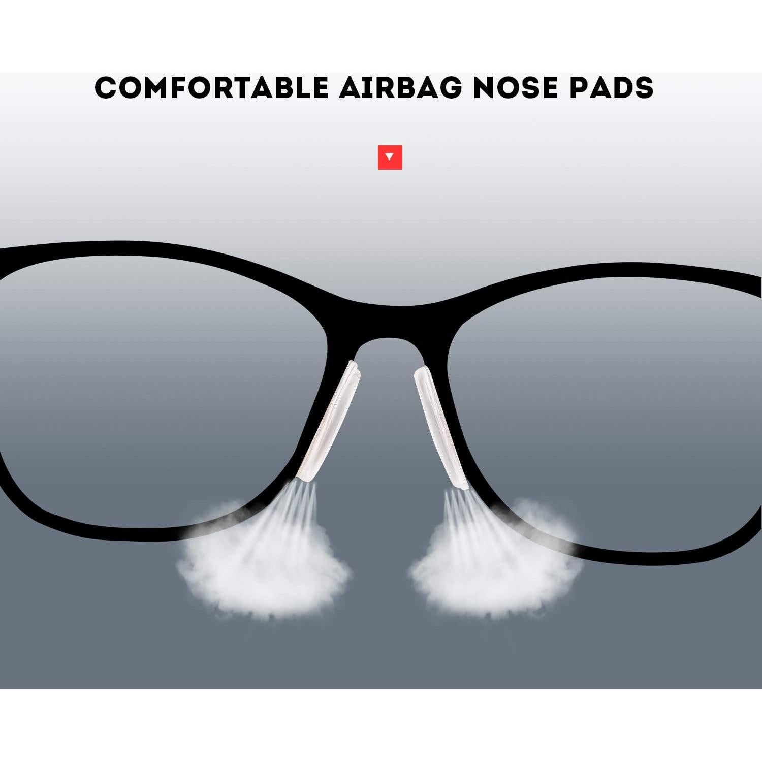 Almohadillas de nariz de silicona SMARTTOP 2.8mm antideslizantes