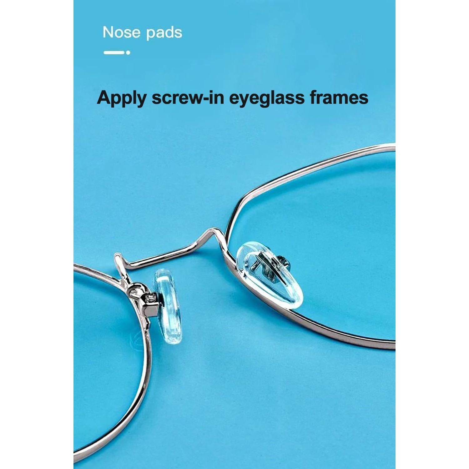 Kit de Almohadillas de Nariz para Gafas Omnful - 10 Pares Silicona