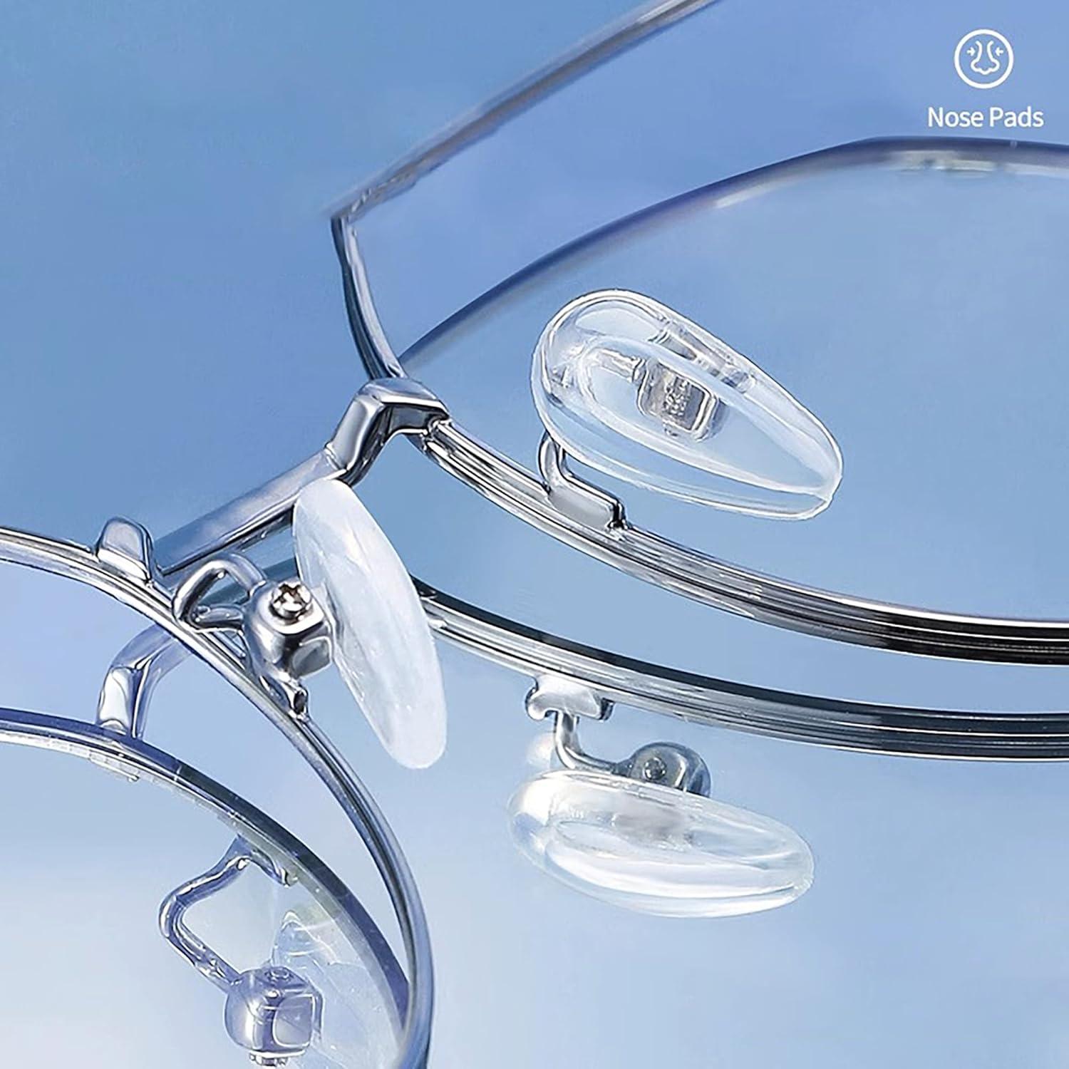 Kit de Almohadillas de Nariz para Gafas Omnful - 10 Pares Silicona