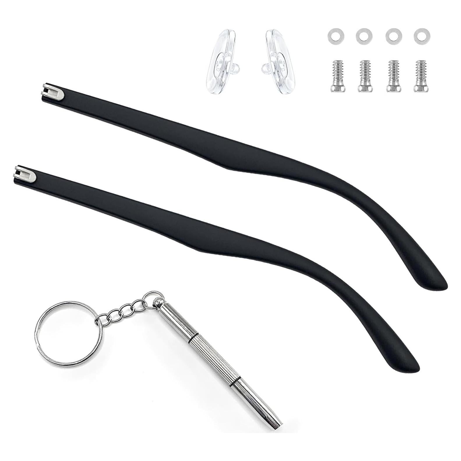 Kit de Reparación de Gafas OWMOSYX - Templos TR90 Negro