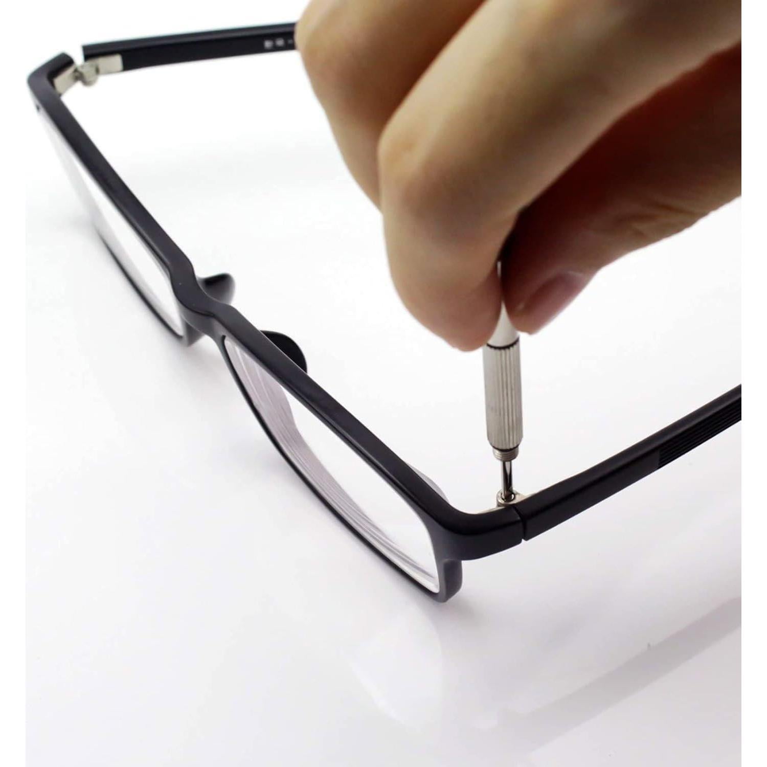 Kit de Reparación de Gafas 120 Piezas Nutjam - Acero Inoxidable